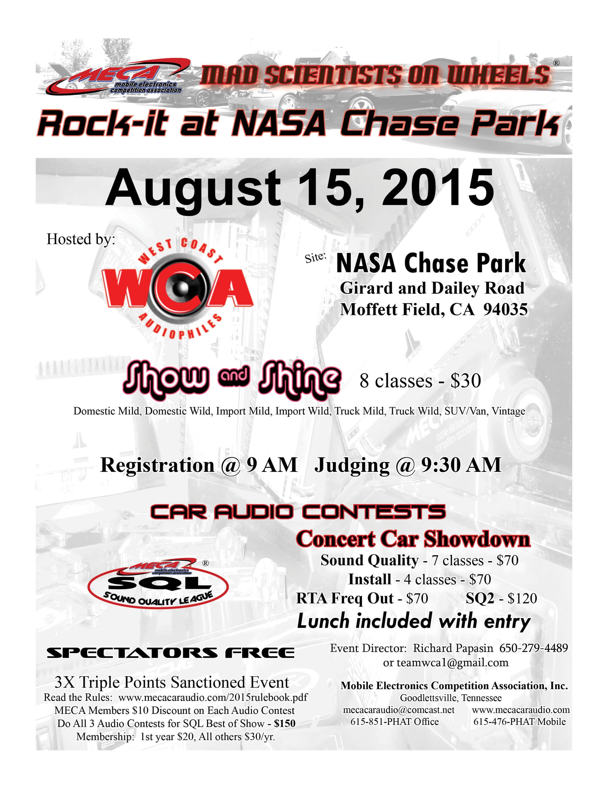 Rock-it at NASA Chase Park Flyer