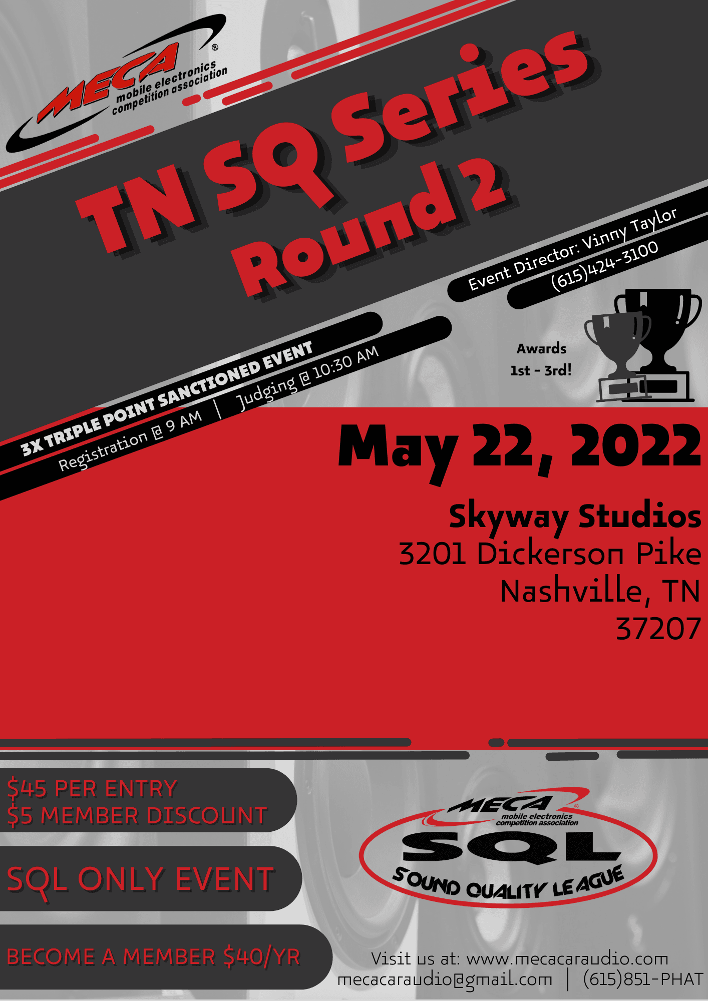 Tennessee SQ Series: Round 2 Flyer