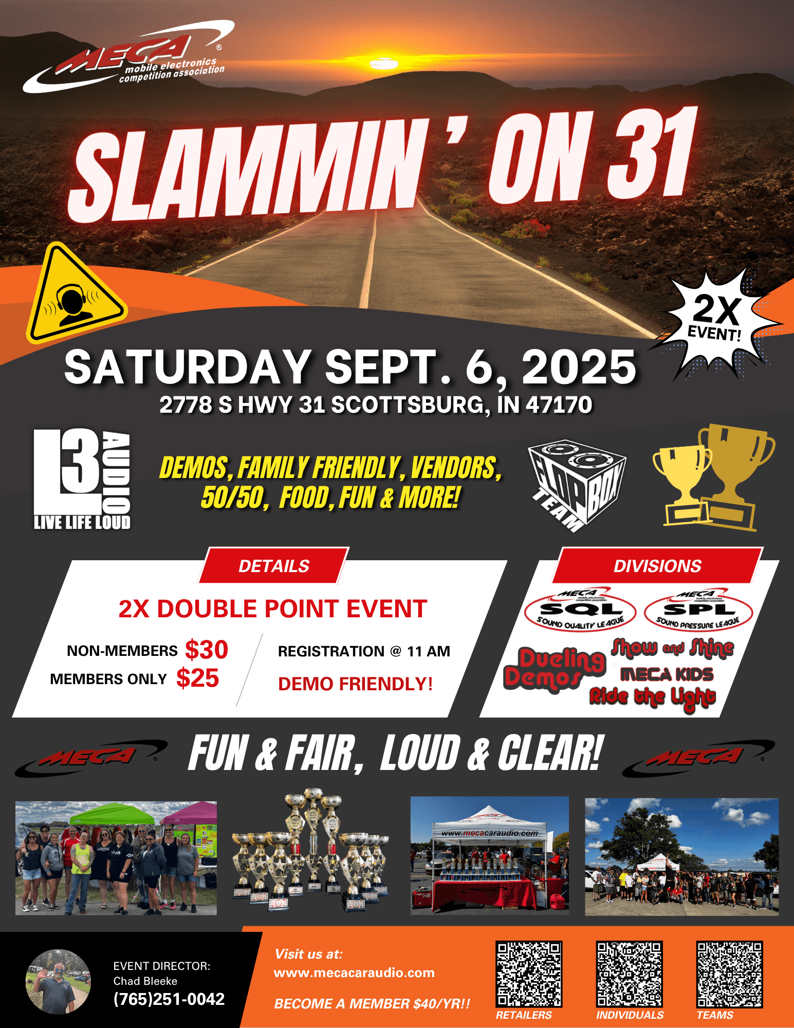 SLAMMIN' ON 31 Flyer