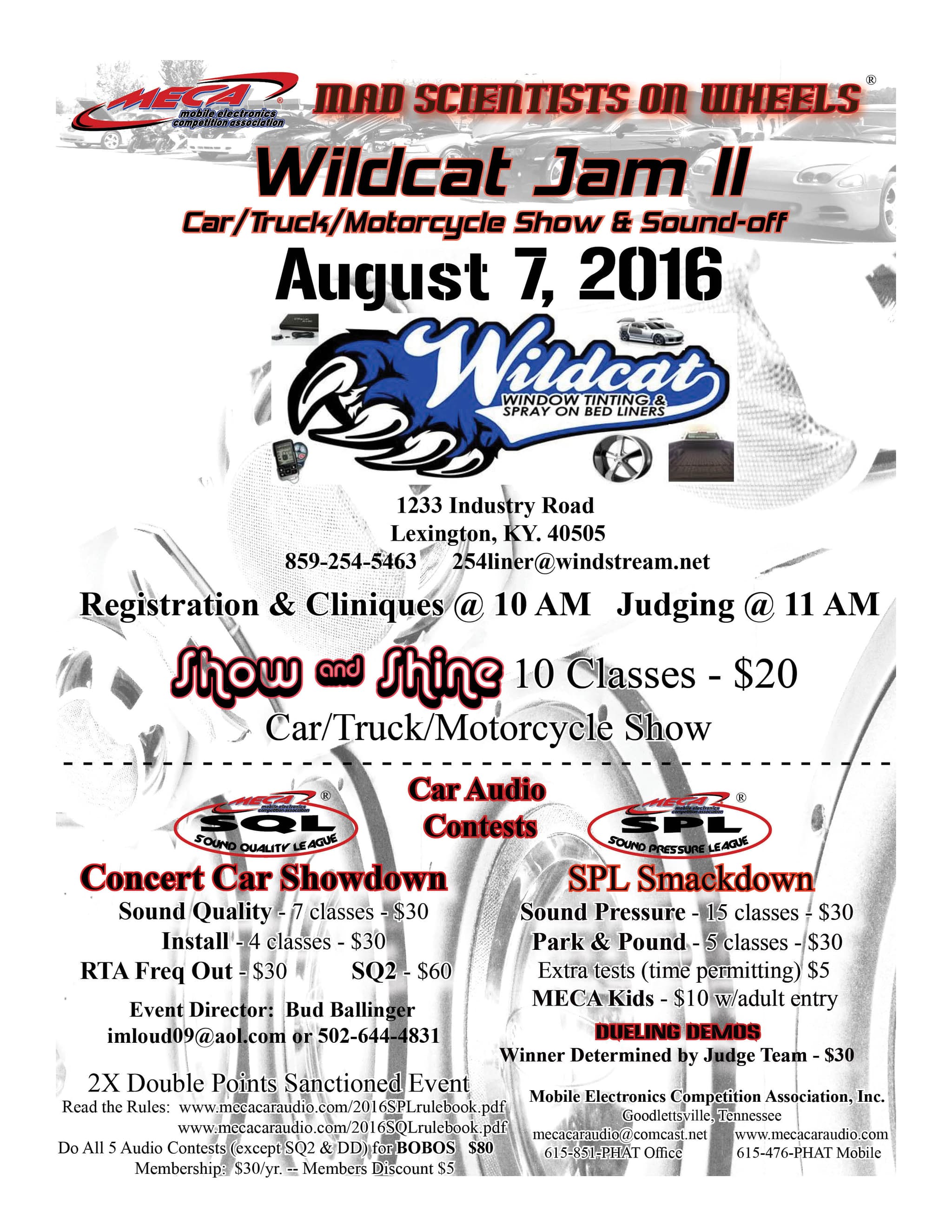 Wildcat Jam II Flyer