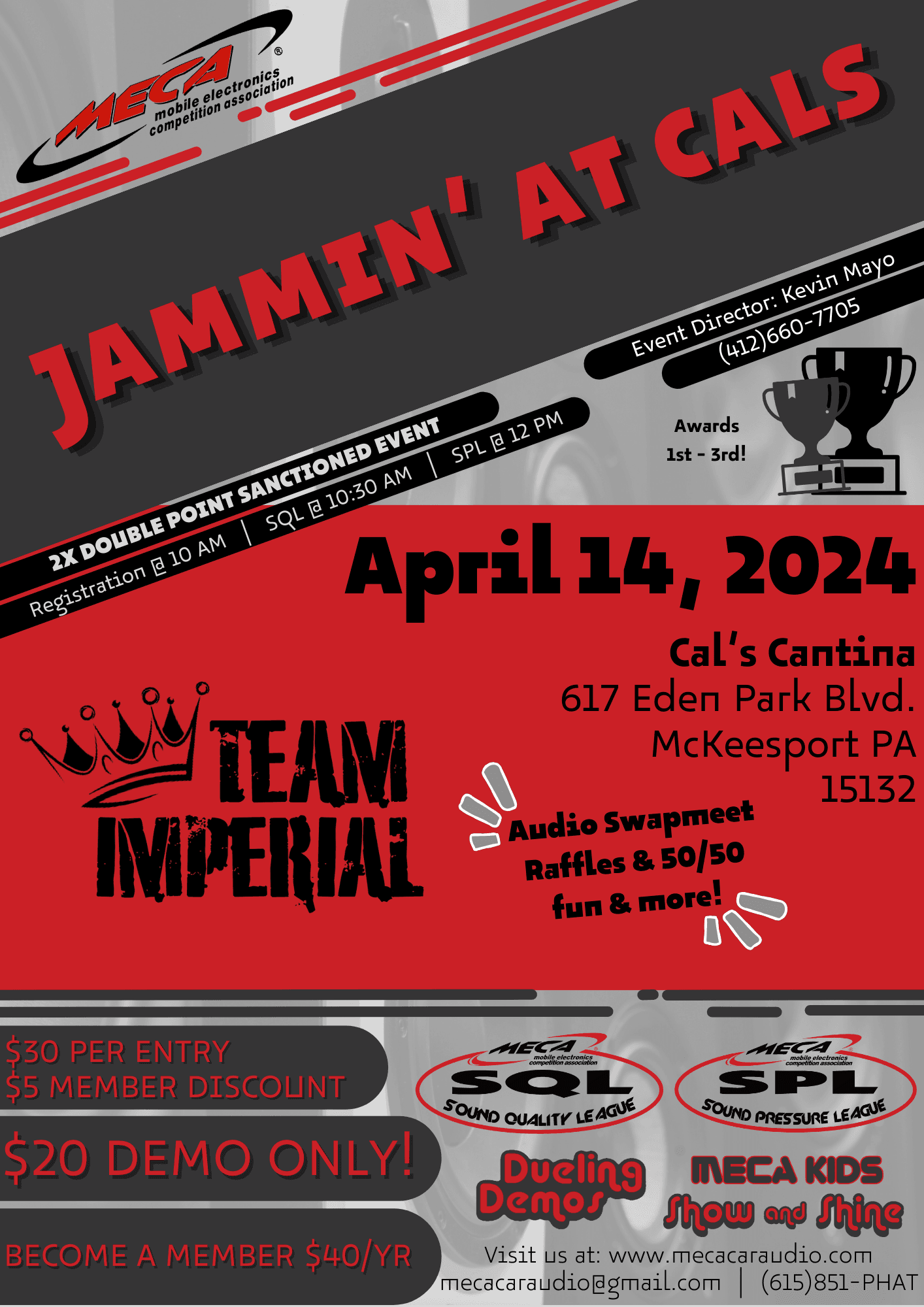 Jammin' at Cals Flyer