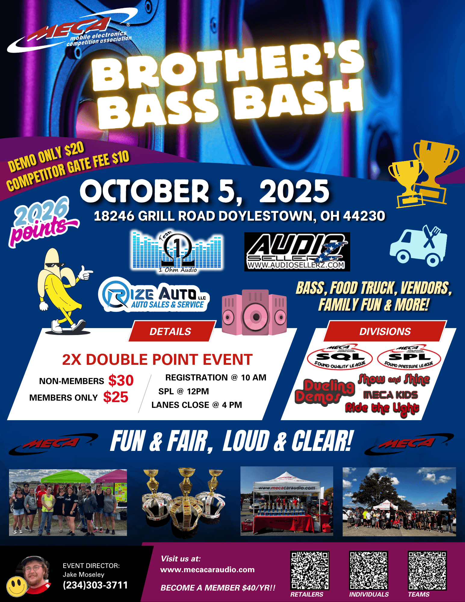Brother's Bass Bash Flyer