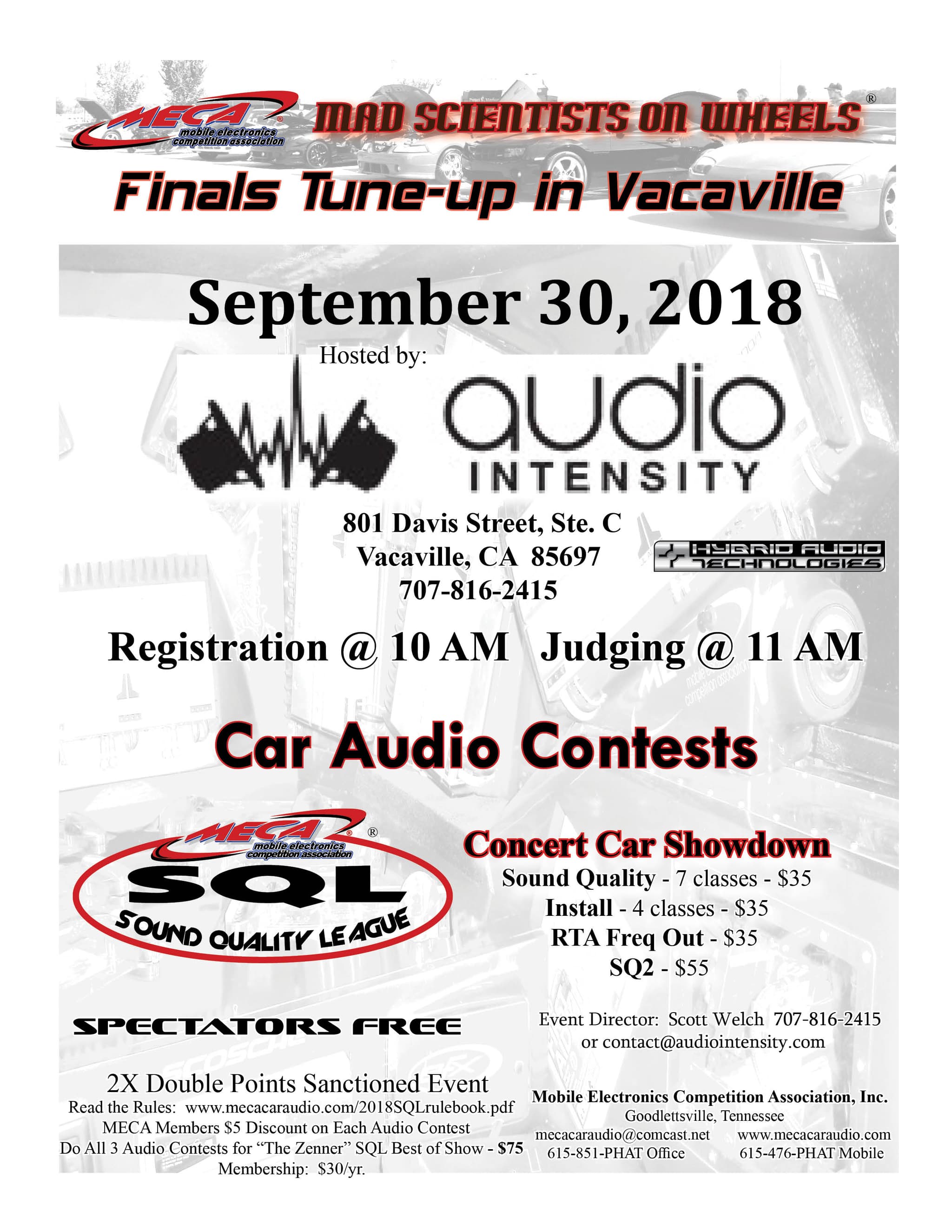 Finals Tuneup in Vacaville Flyer