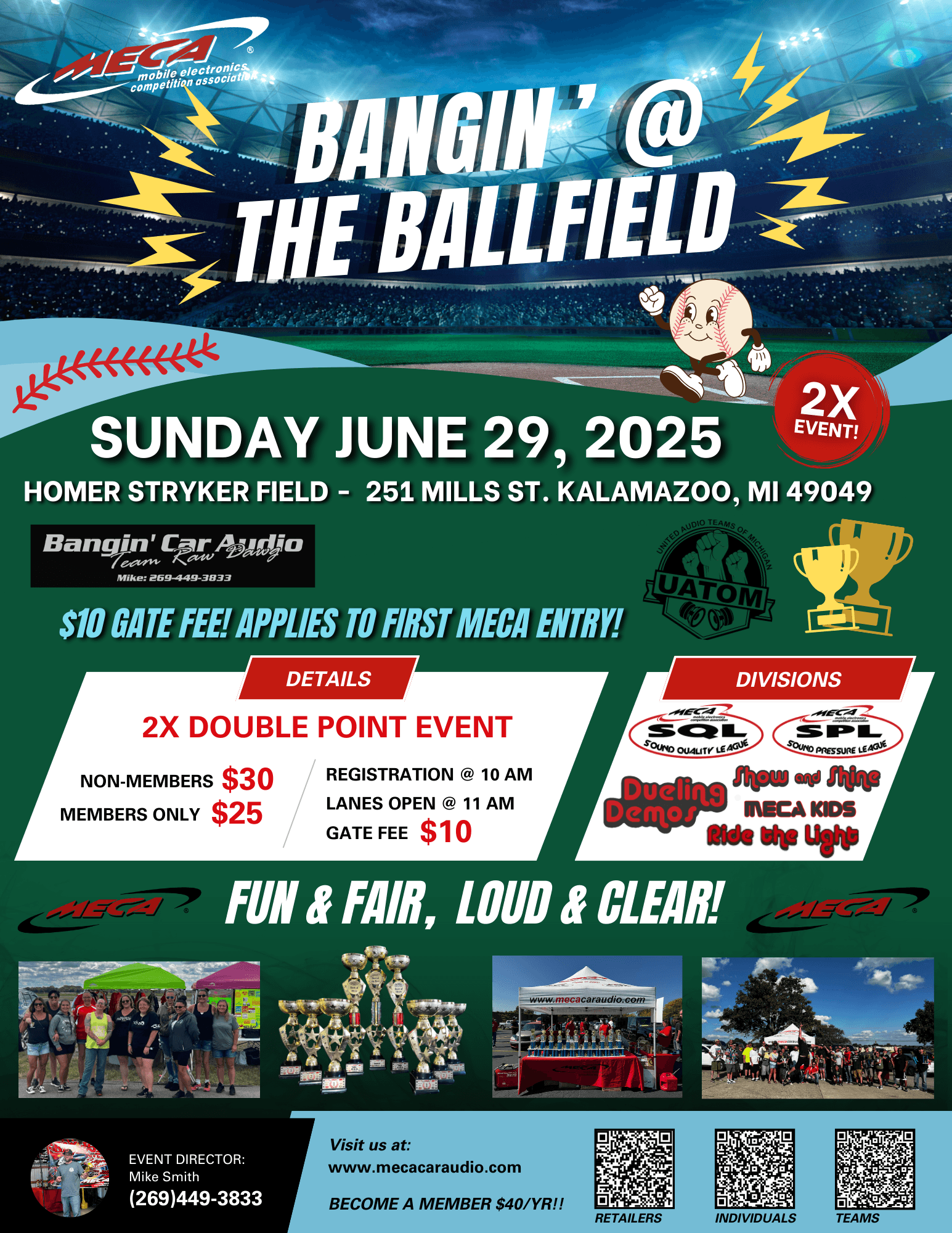 Bangin' @ The Ballfield Flyer