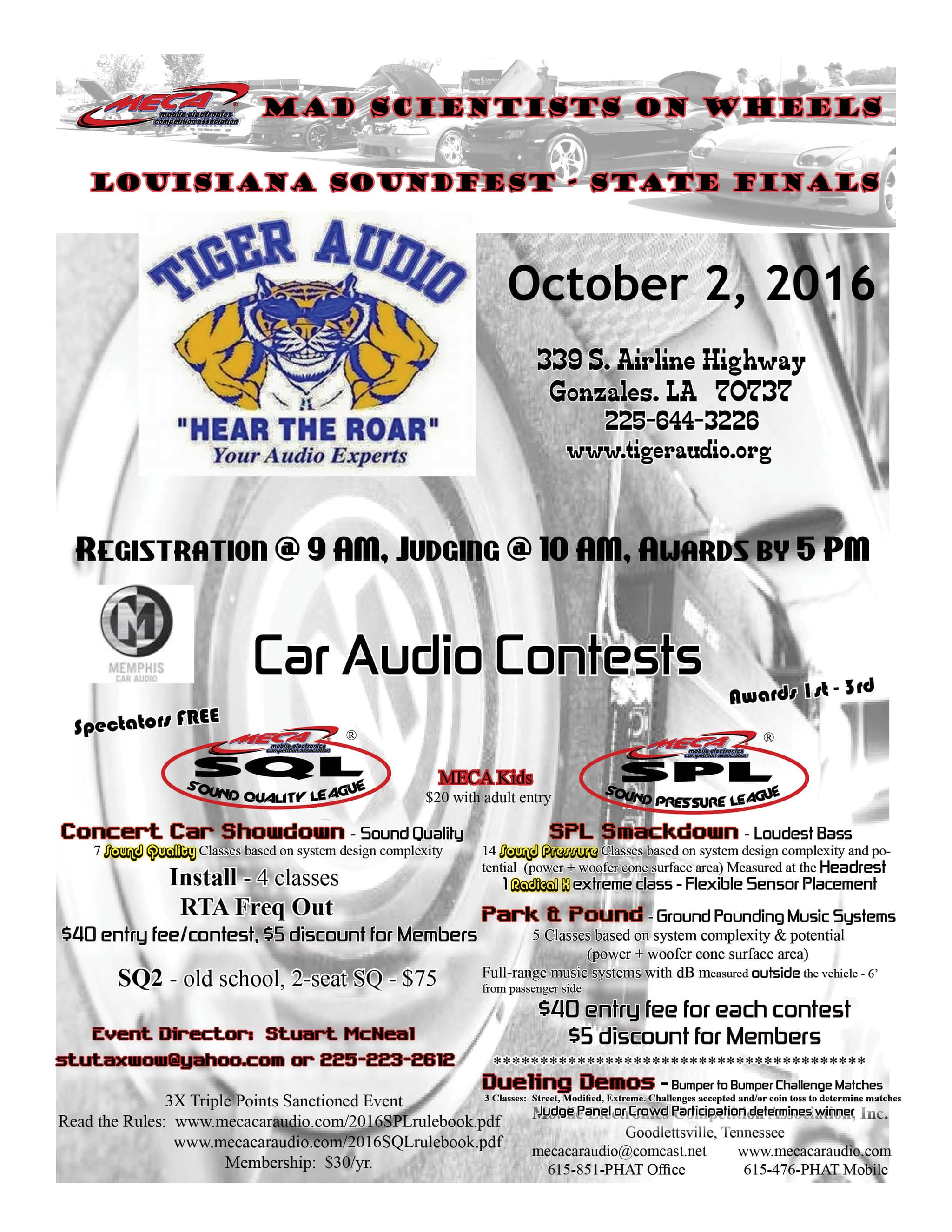 Louisiana Soundfest - State Finals Flyer