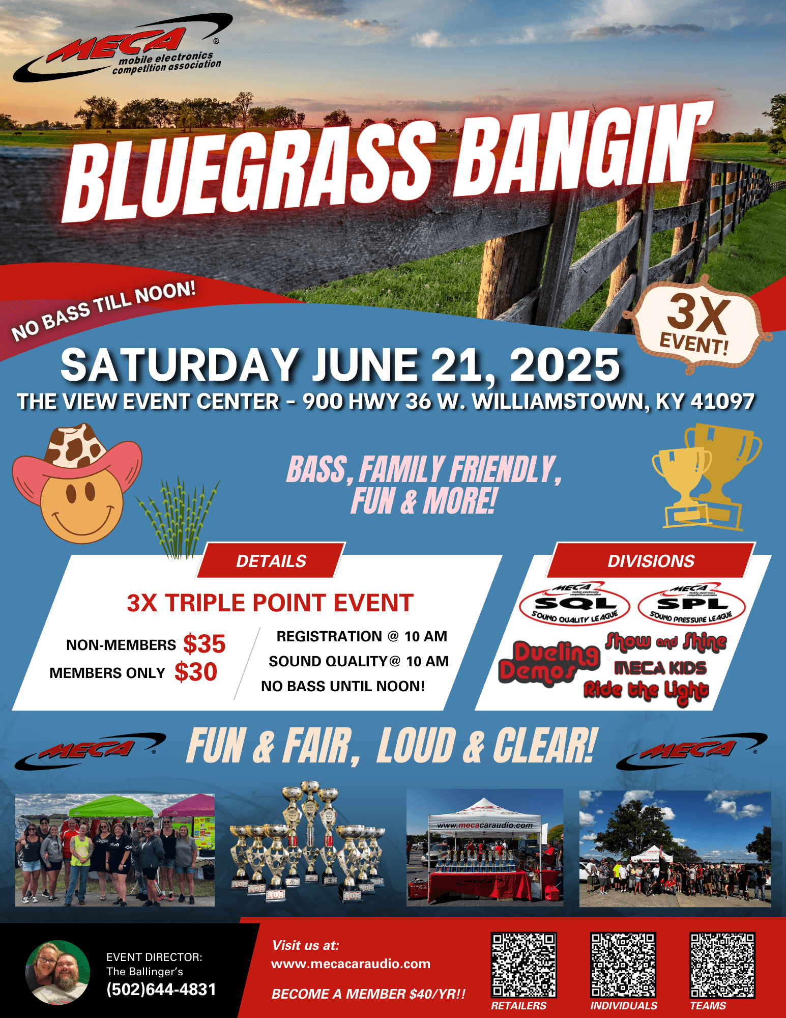Bluegrass Bangin' Flyer