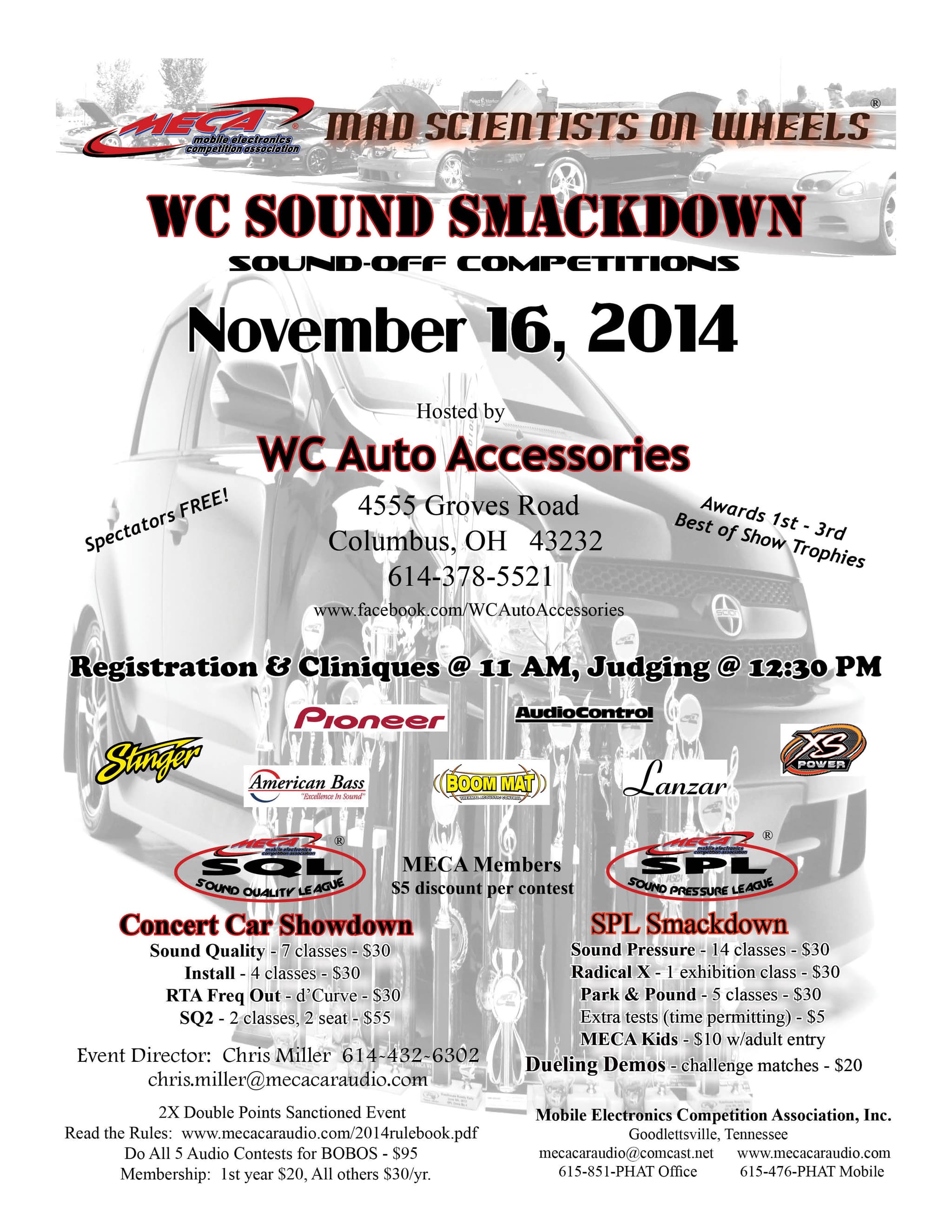 WC Sound Smackdown Flyer