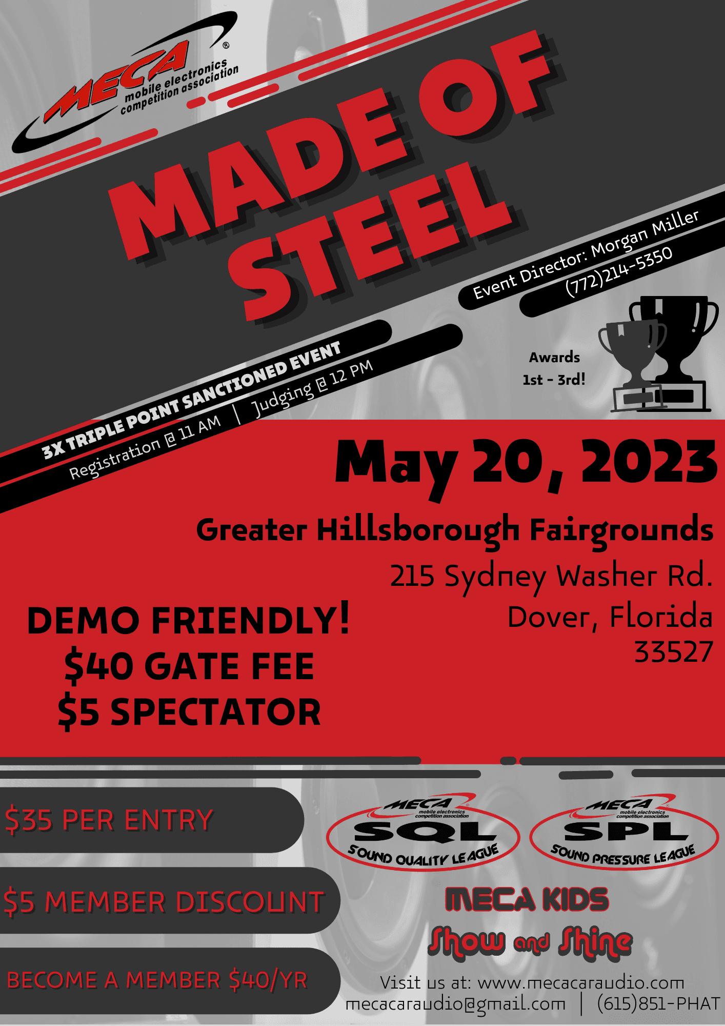 MADE OF STEEL Flyer