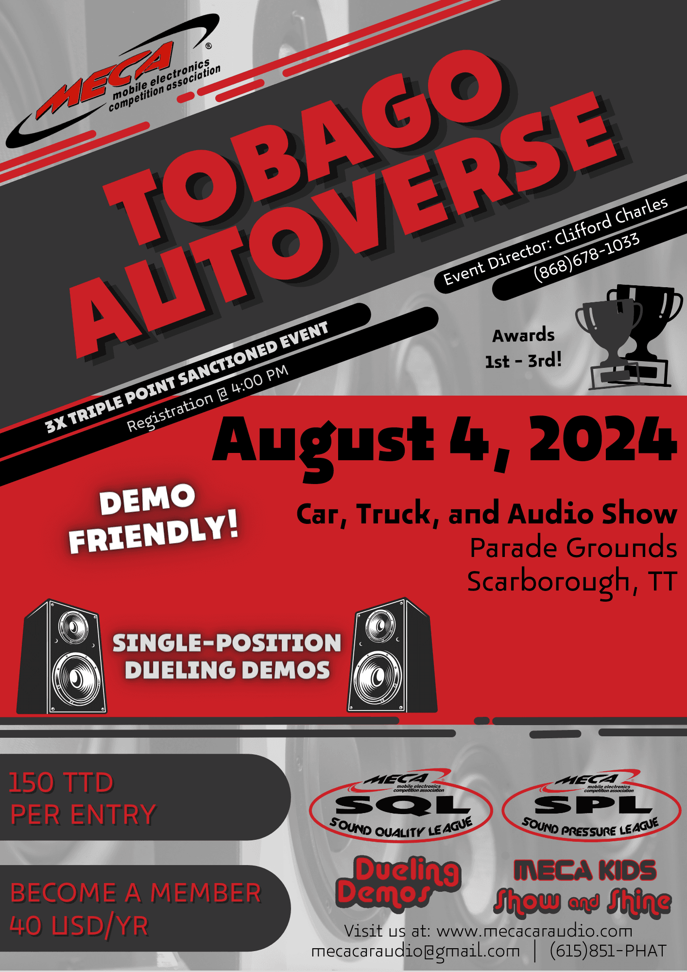 TOBAGO AUTOVERSE Flyer