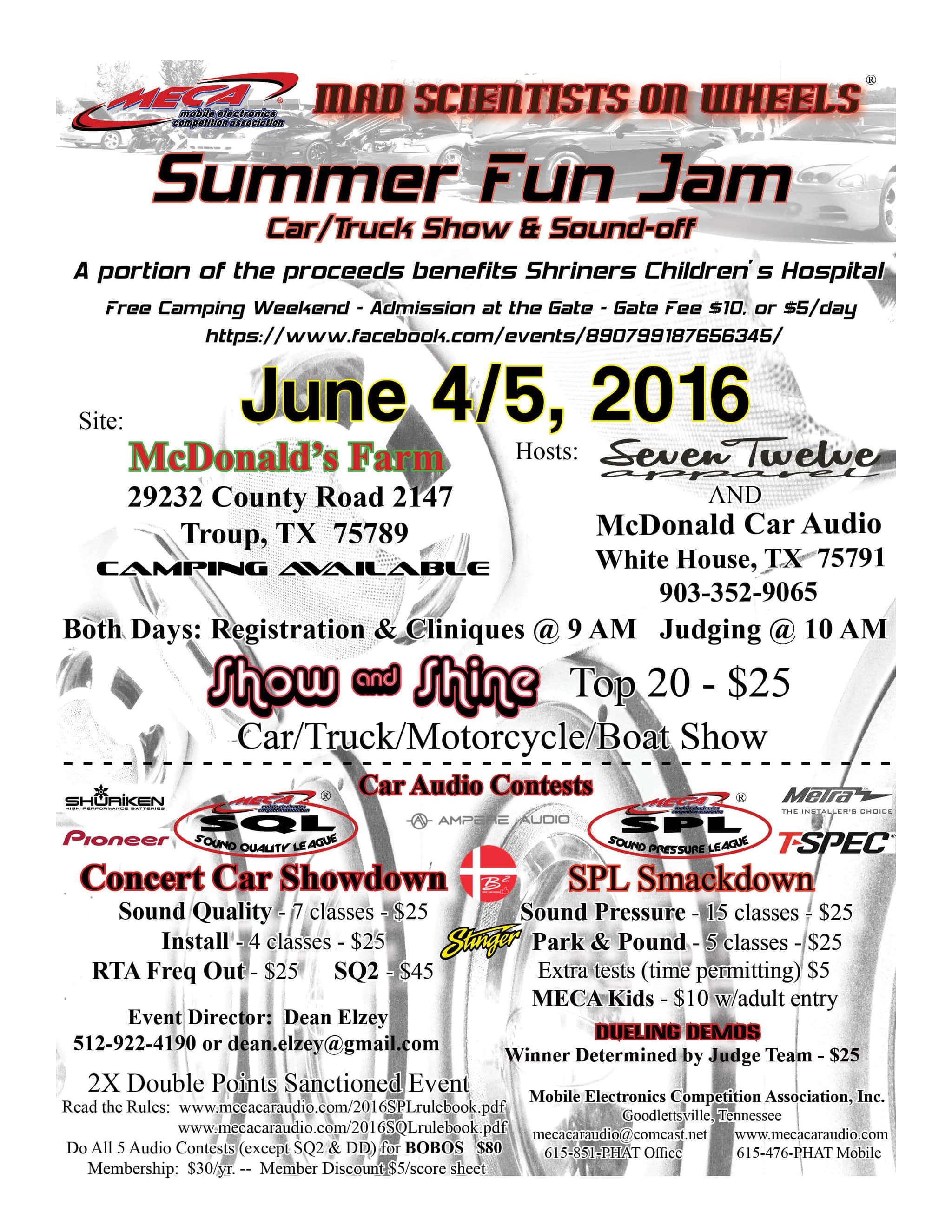 Summer Fun Jam Flyer