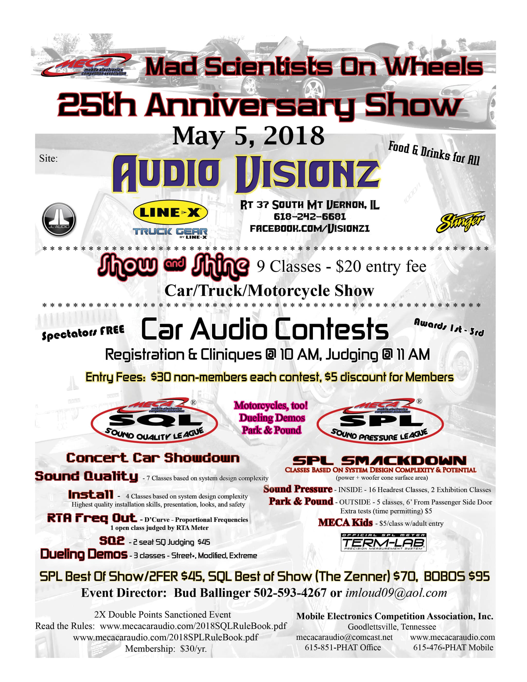 25th Anniversary Show & Sale Flyer