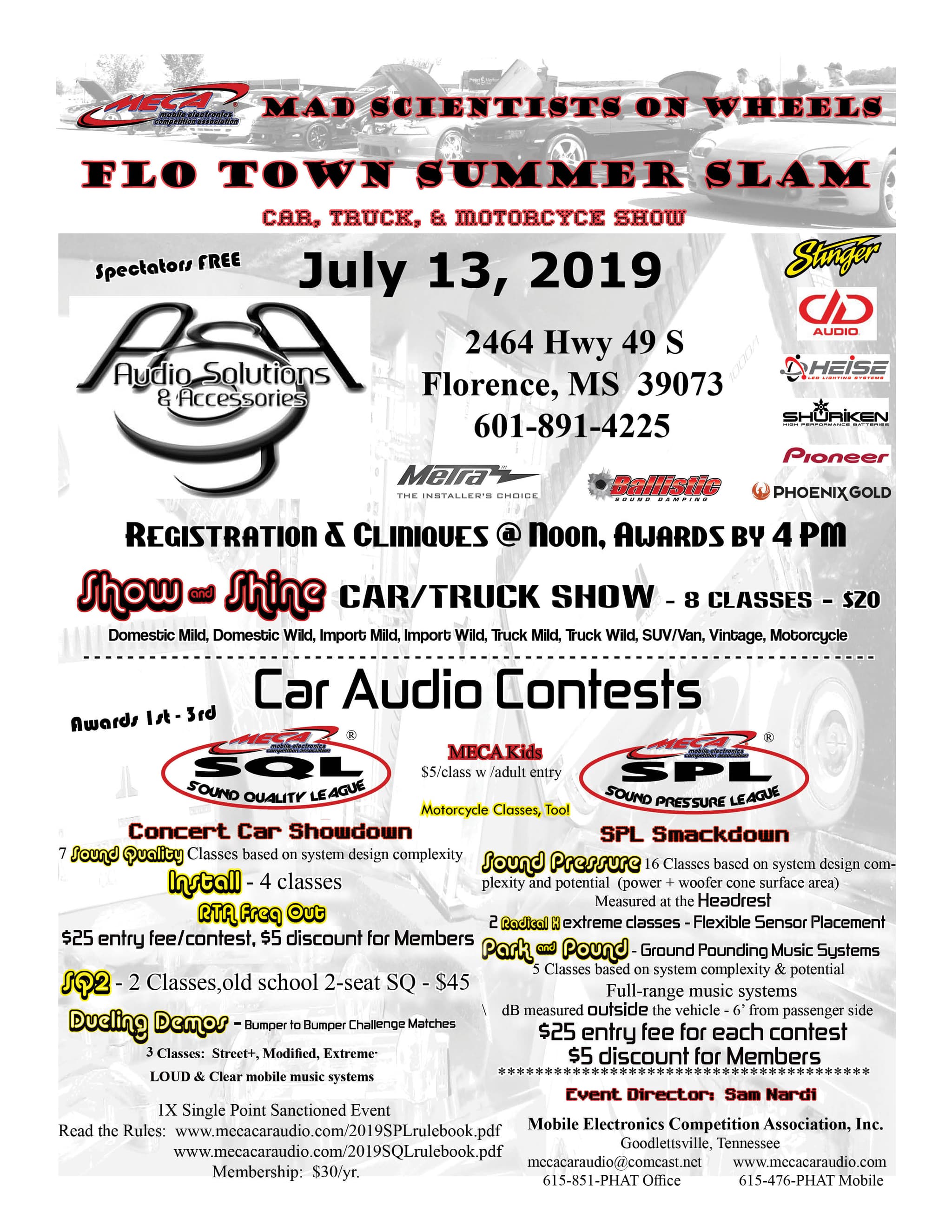 Flotown Summer Slam Flyer