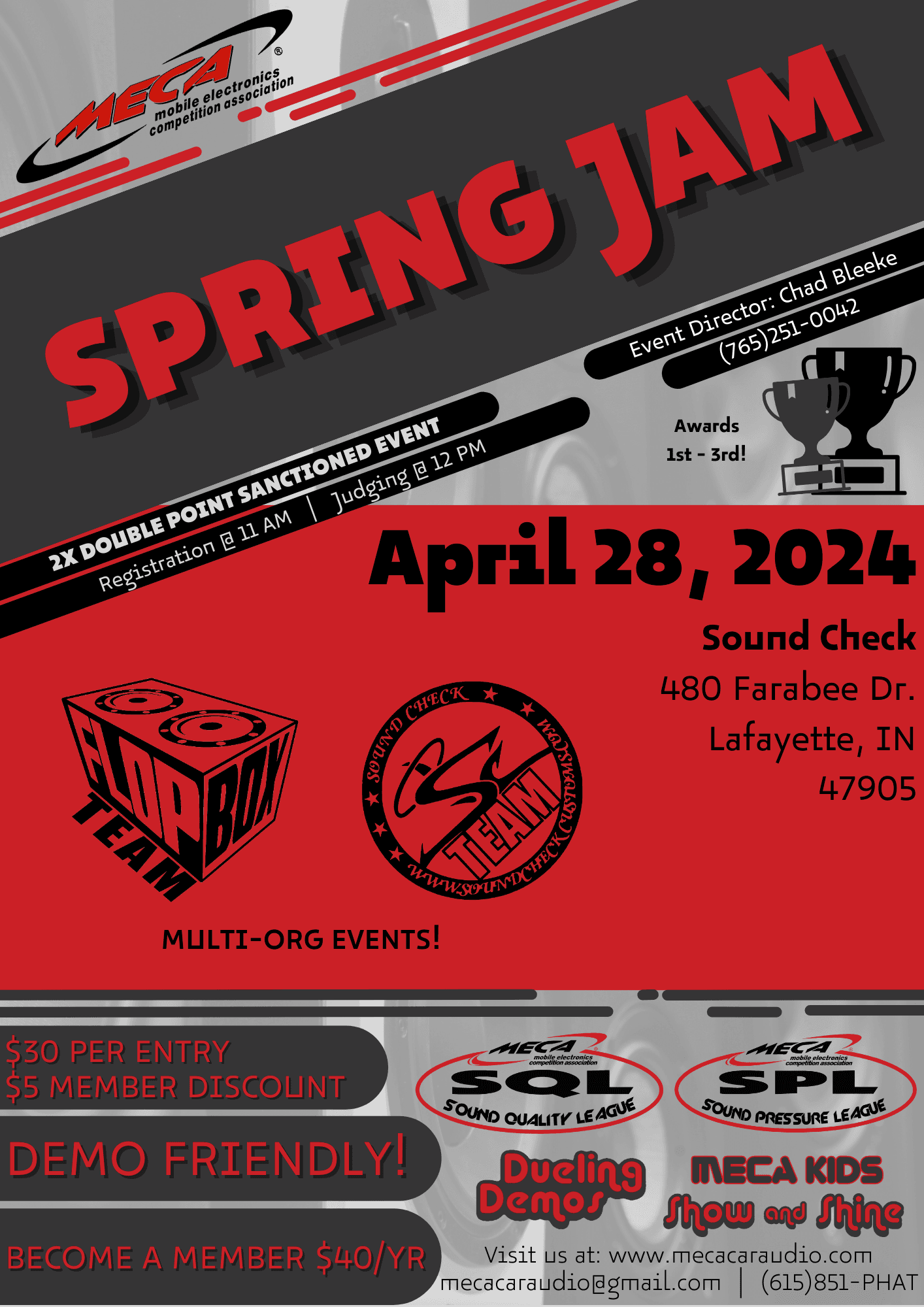Spring Jam Flyer