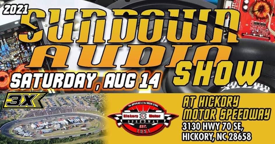 Sundown Audio Show Flyer