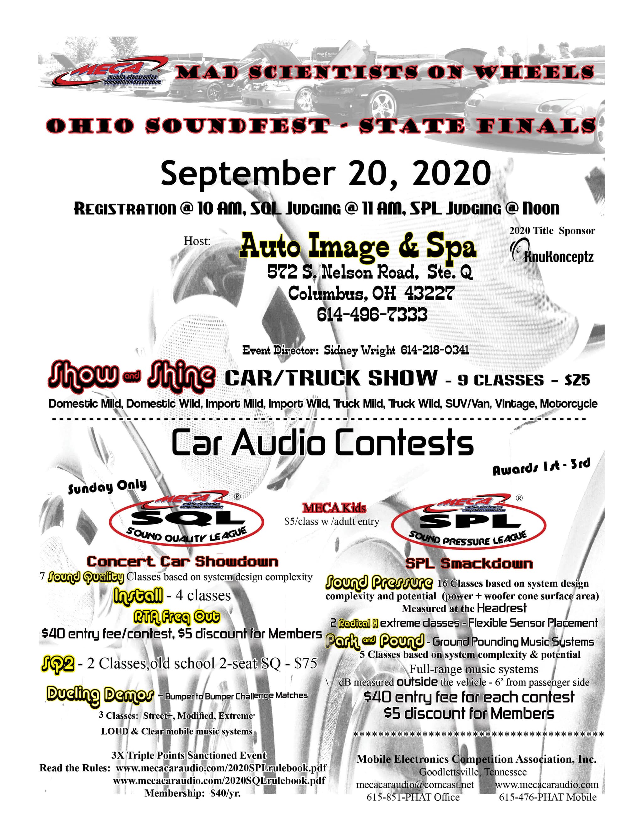 Ohio Soundfest - State Finals Flyer