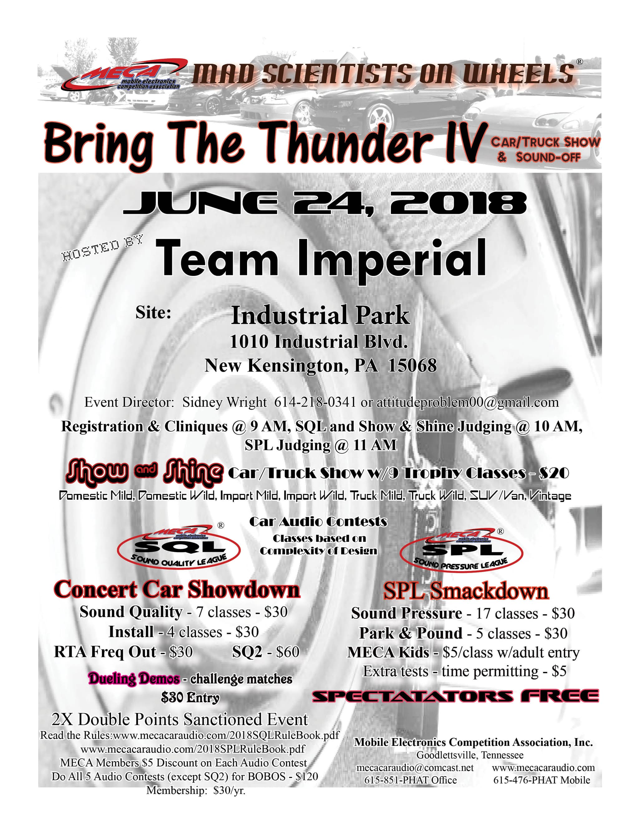 Bring The Thunder IV Flyer