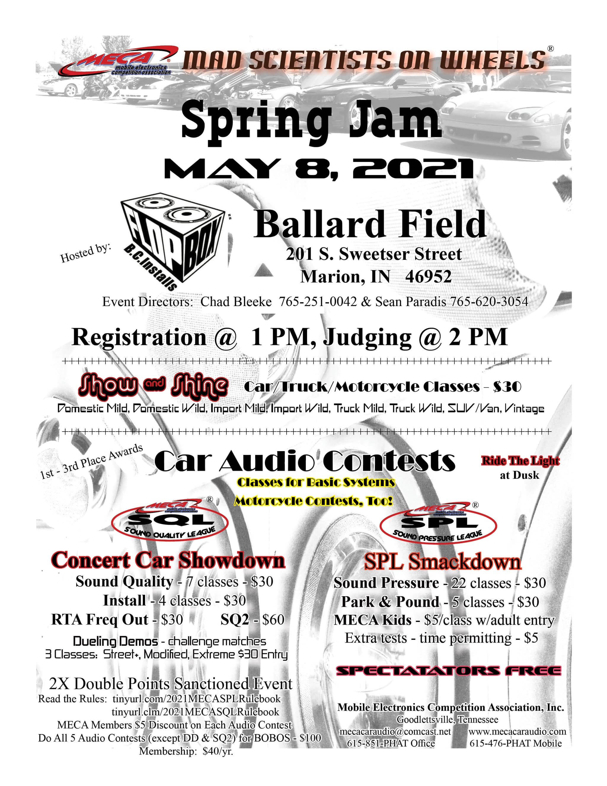 Team FlopBox Spring Jam Flyer