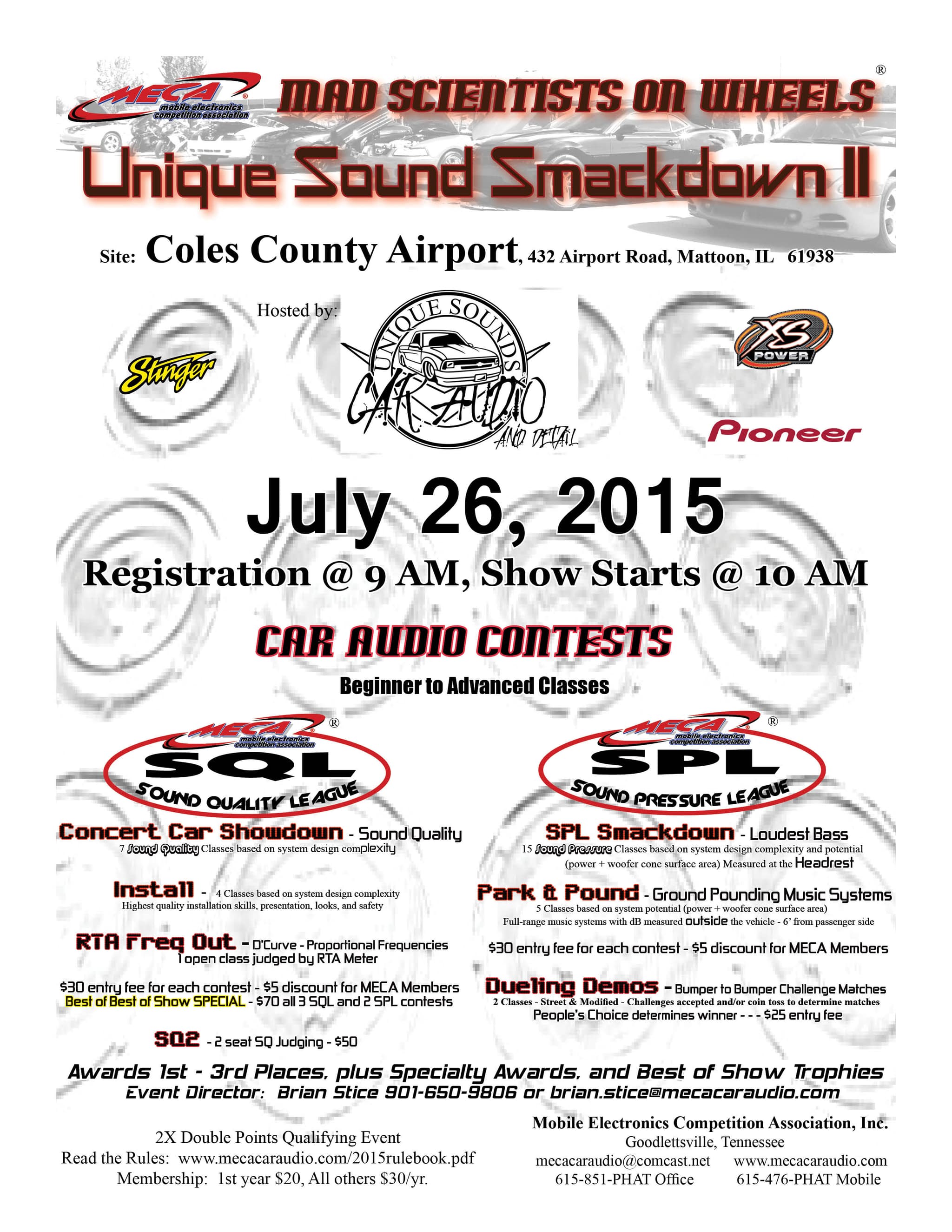 Unique Sound Smackdown II Flyer