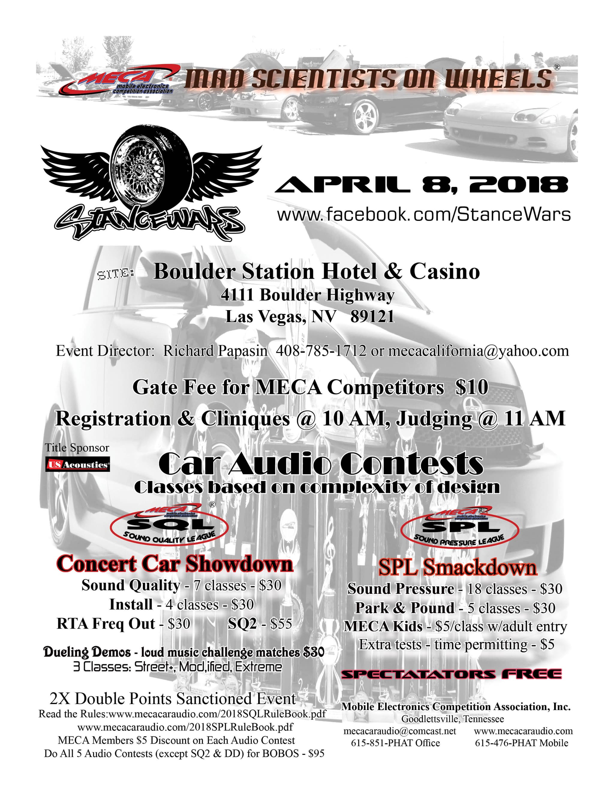 StanceWars LV Flyer