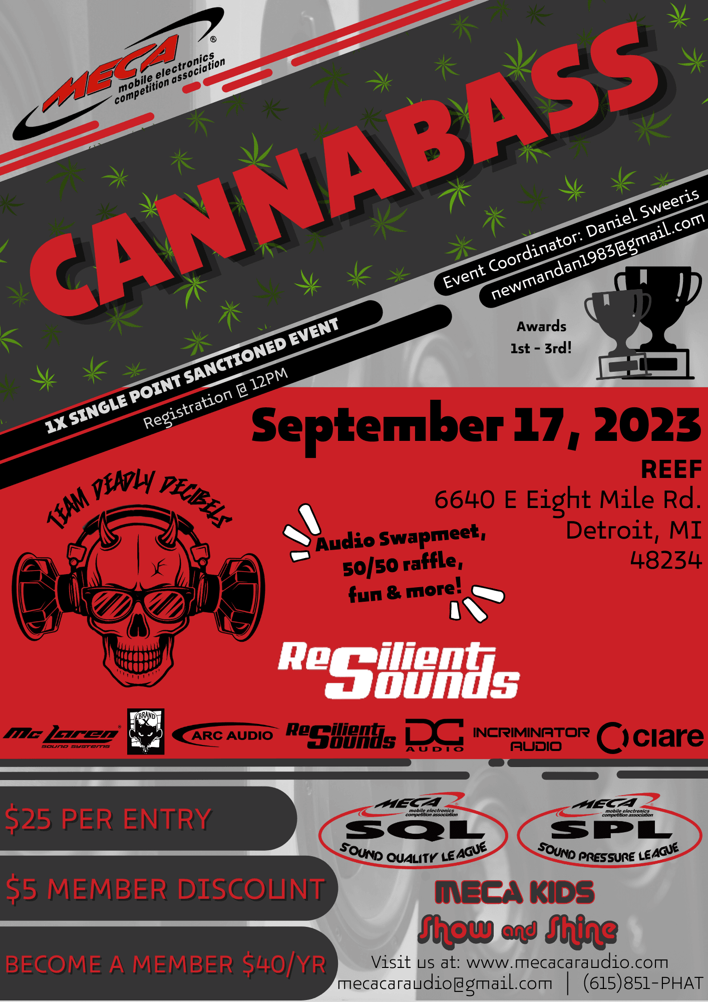 CANNABASS Flyer