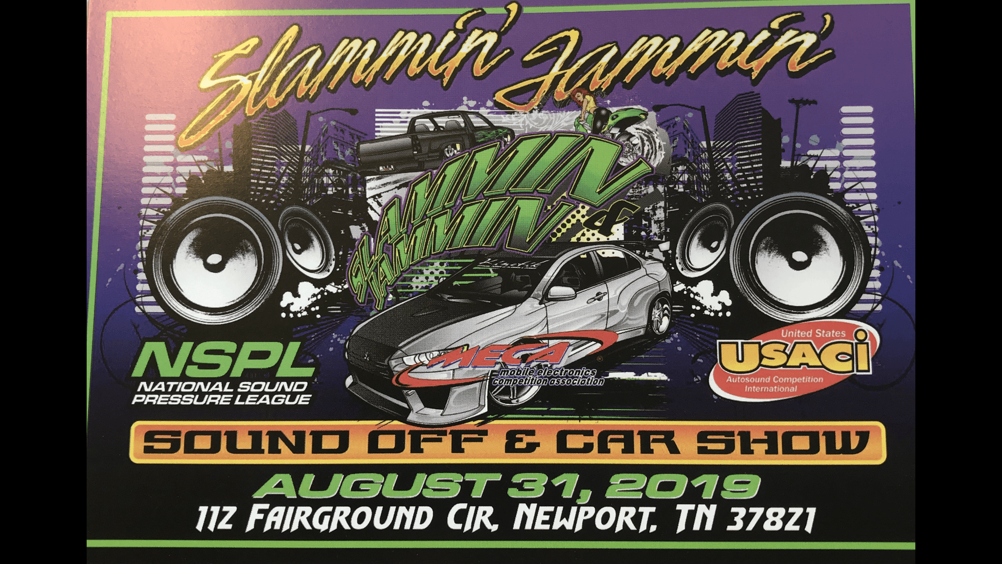 Slammin' & Jammin' Flyer