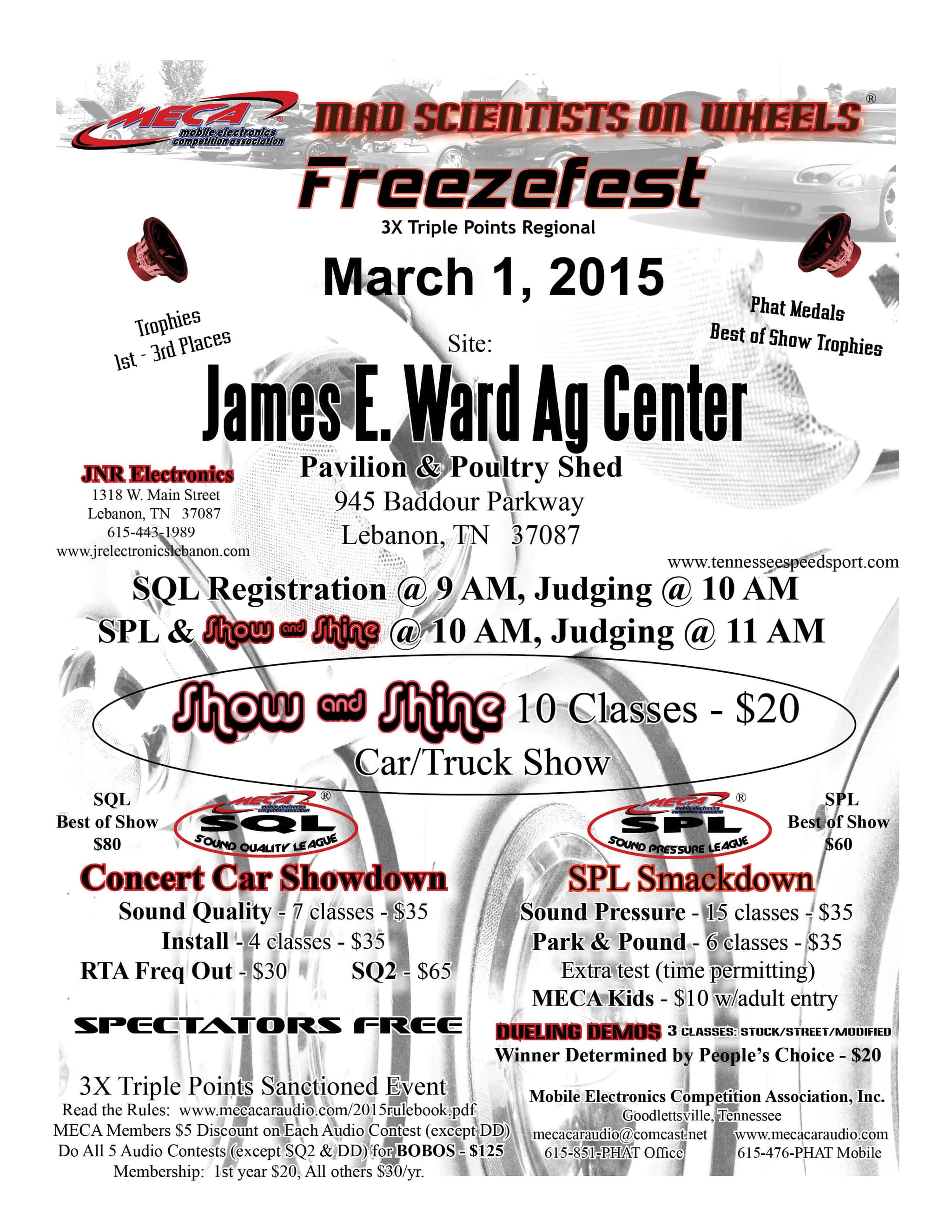 Freezefest Flyer
