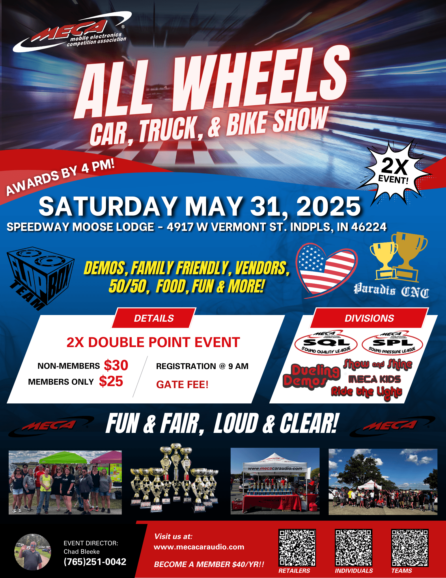 ALL WHEELS (date changed due to points) Flyer