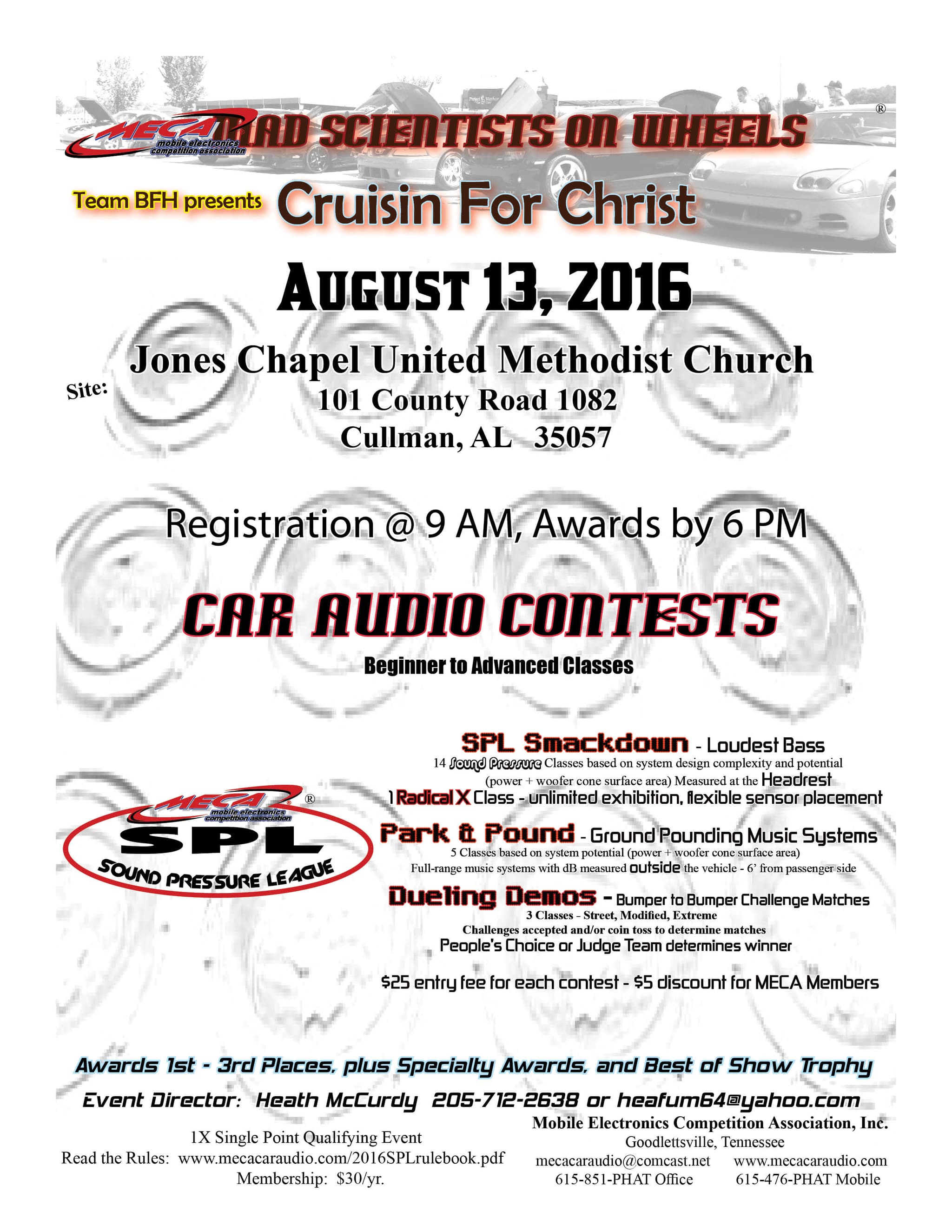 Cruisin' For Christ Flyer