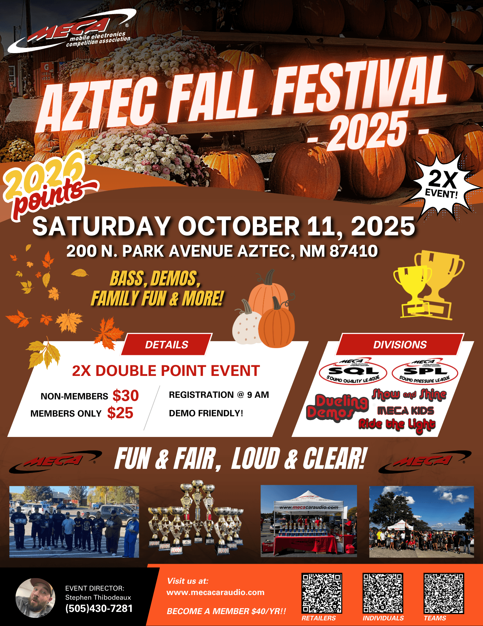 Aztec Fall Festival Flyer