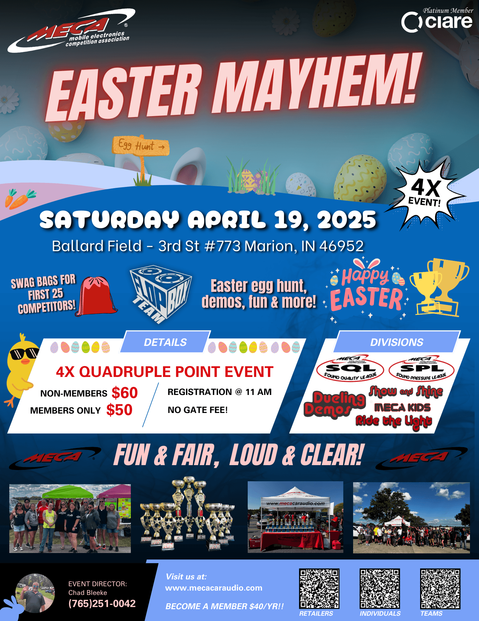 Easter Mayhem Flyer