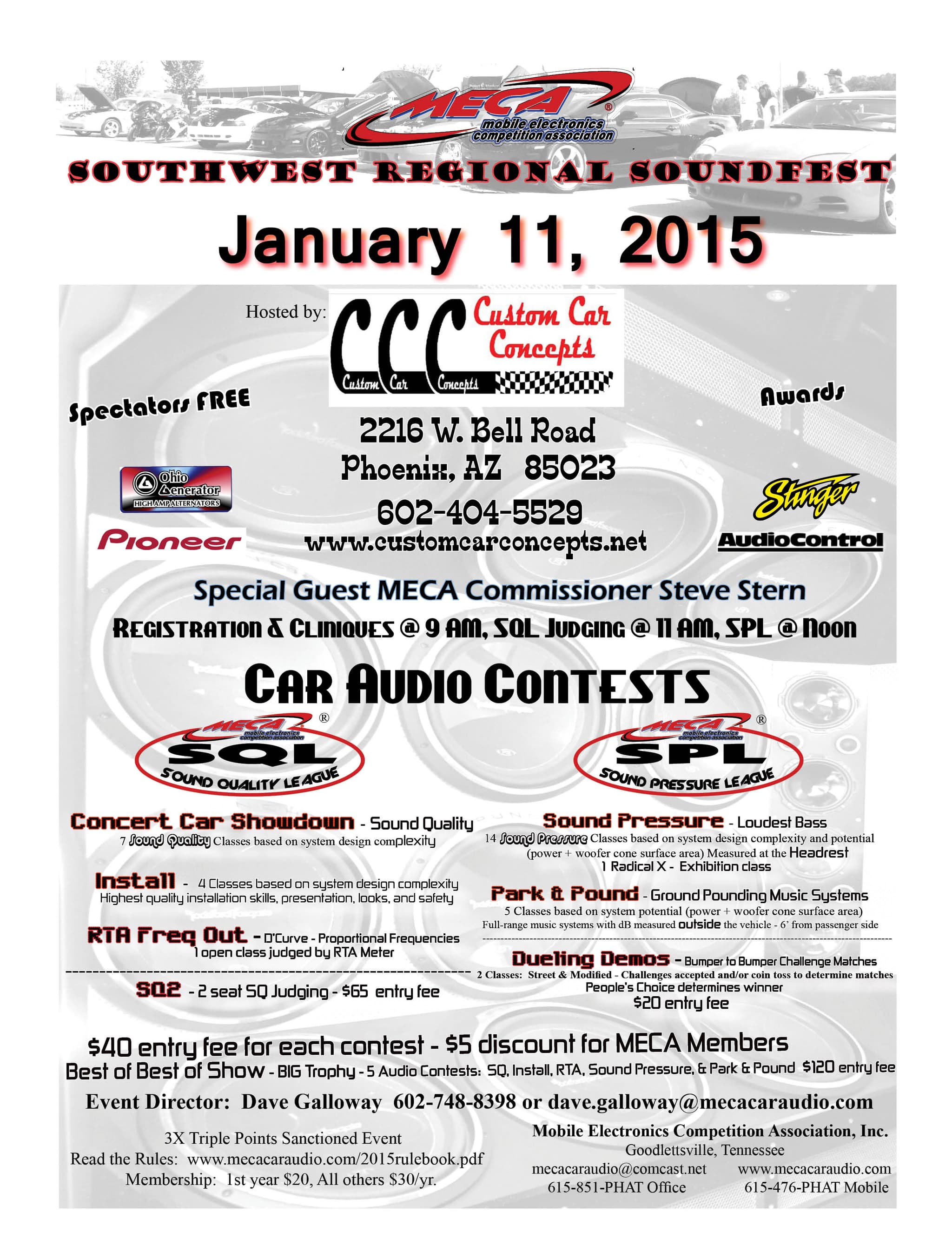 Southwest Regional Soundfest Flyer