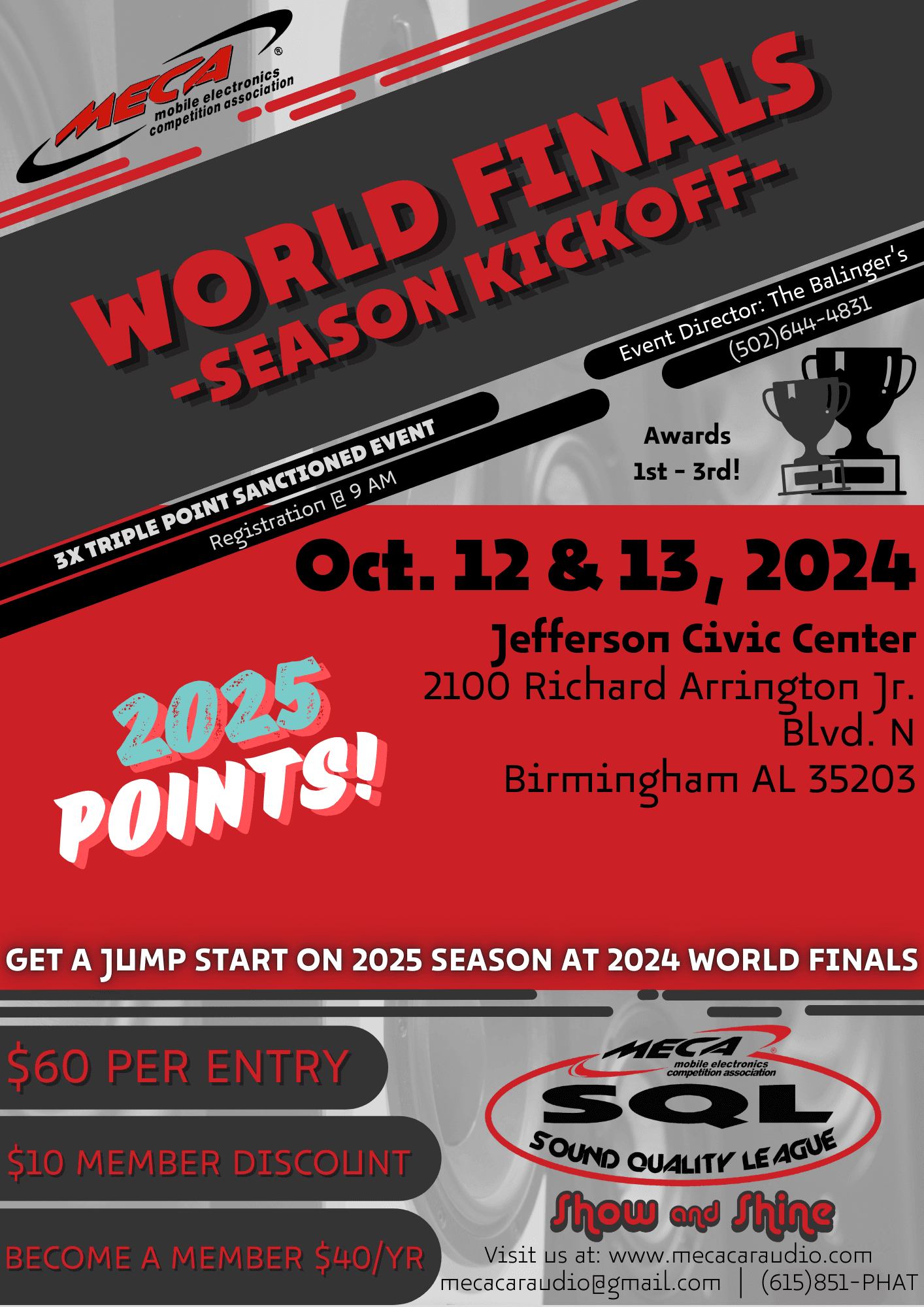 World Finals -Season Kickoff- Flyer