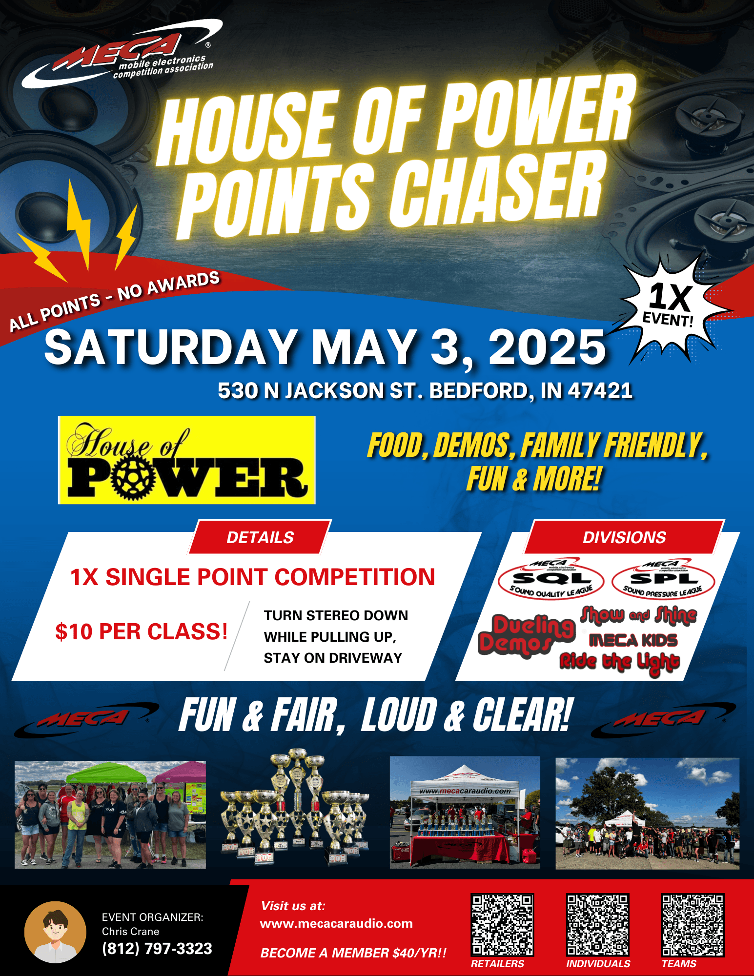 House of Power Points Chaser (updated points) Flyer