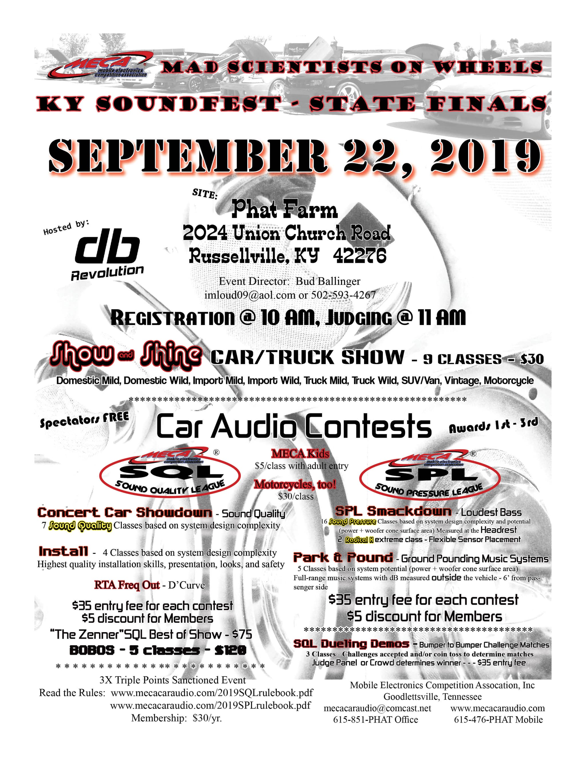 Kentucky Soundfest - State Finals Flyer