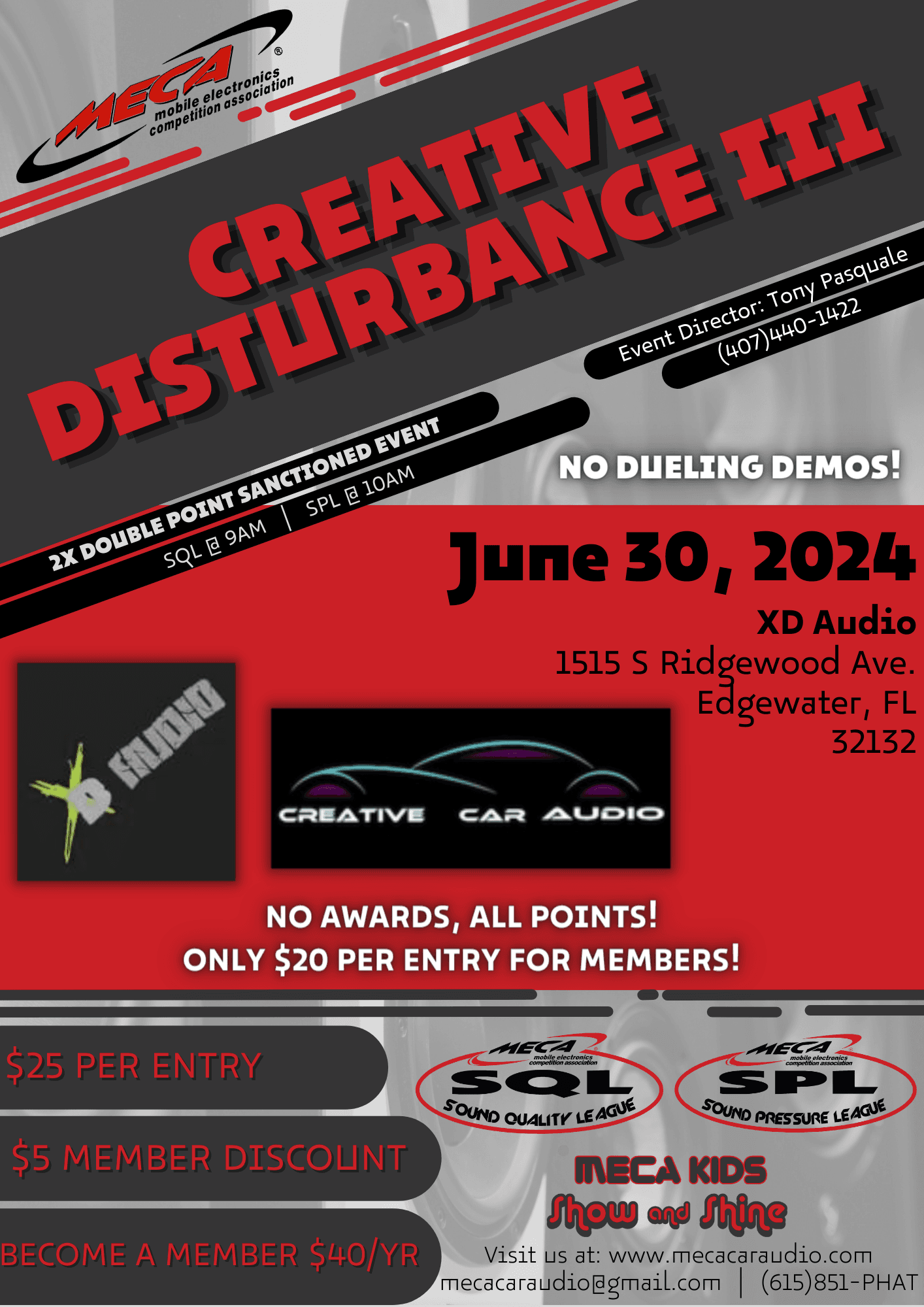 Creative Disturbance III Flyer