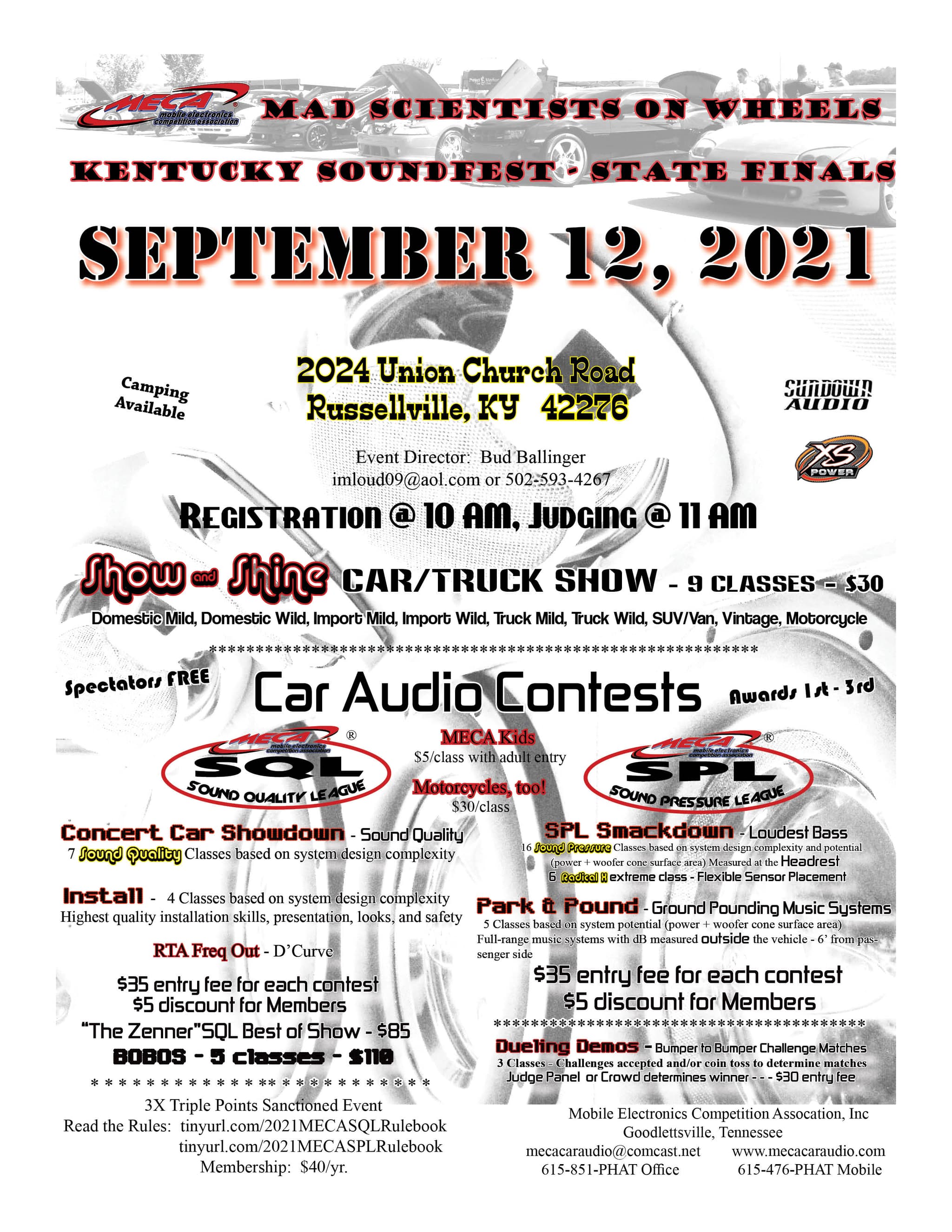 Kentucky Soundfest - State Finals Flyer