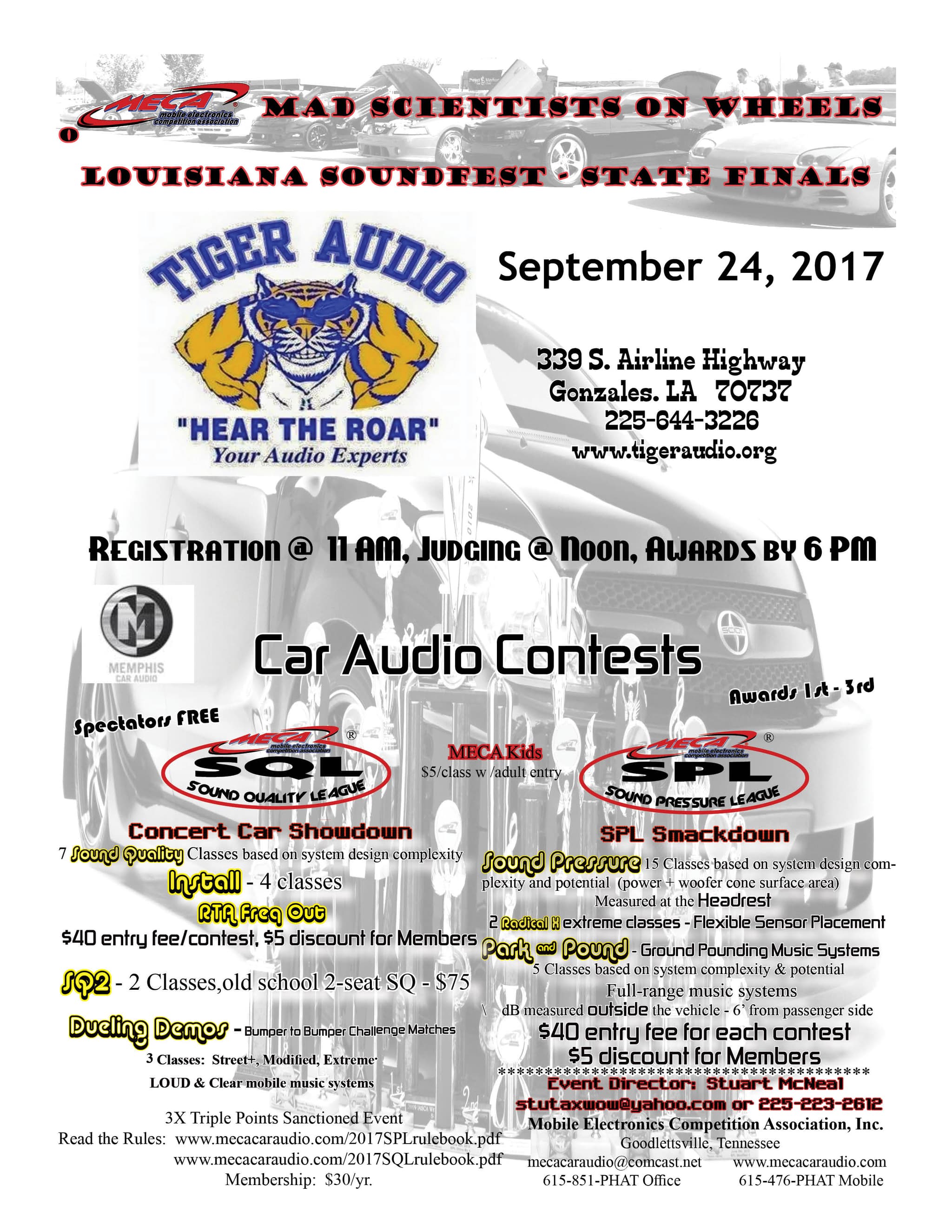 Louisiana Soundfest - State Finals Flyer