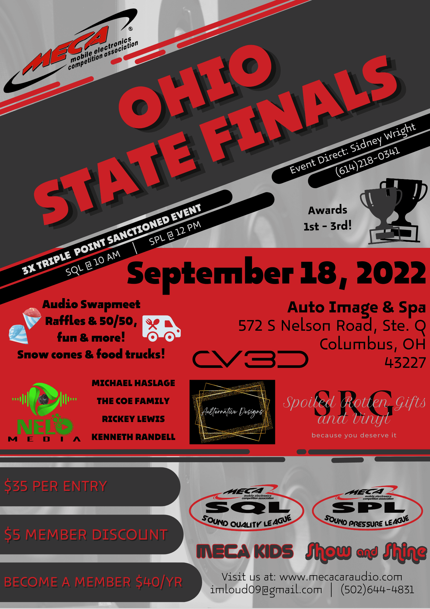Ohio State Finals Flyer
