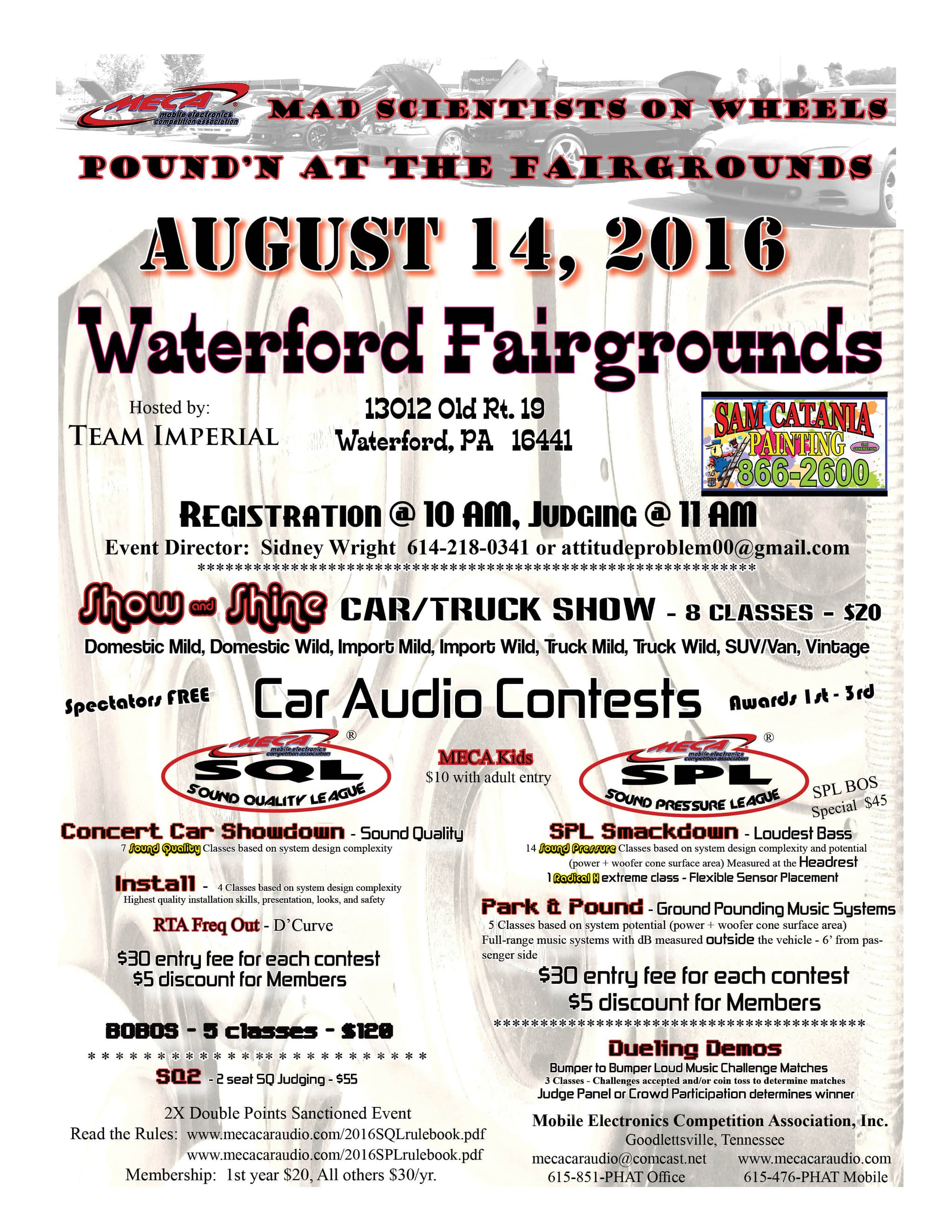 Pound'n At The Fairgrounds Flyer