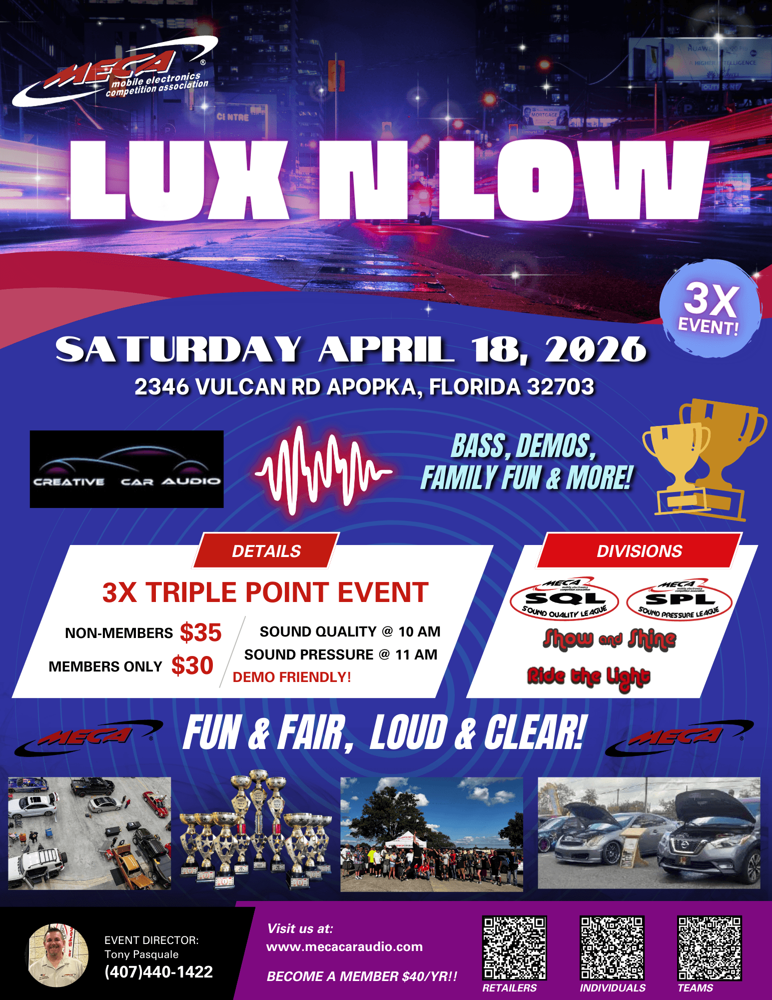 LUX N LOW Flyer