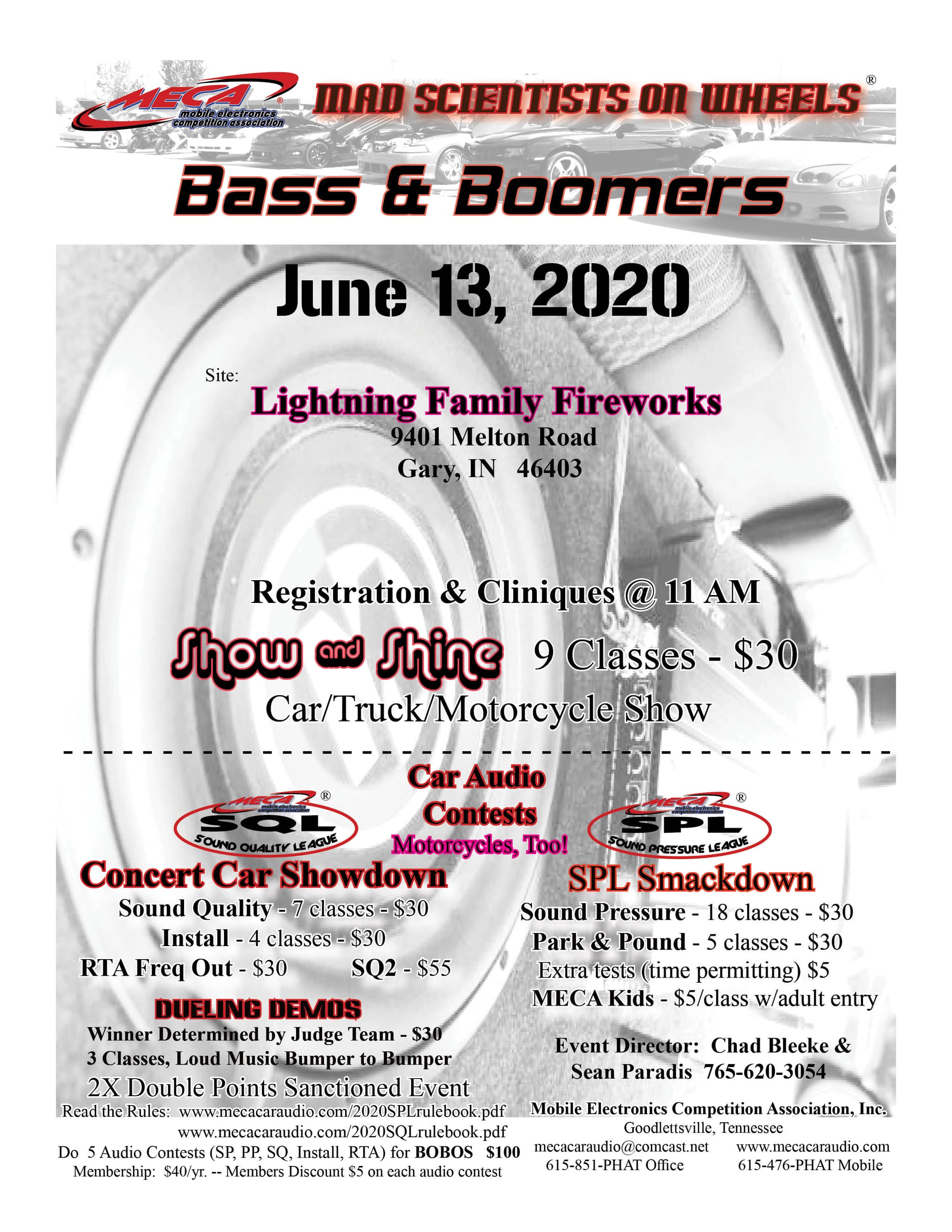 Bass & Boomers Flyer