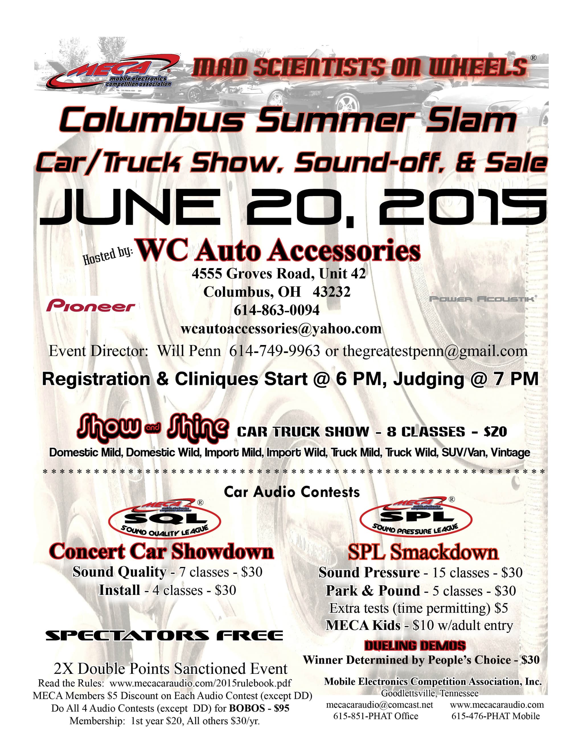 Columbus Crank It Up I Flyer