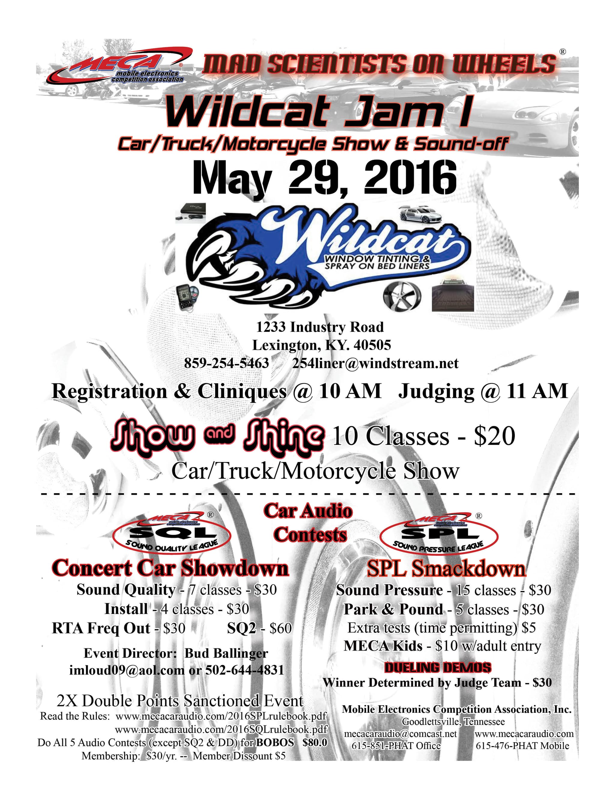 Wildcat Jam I Flyer