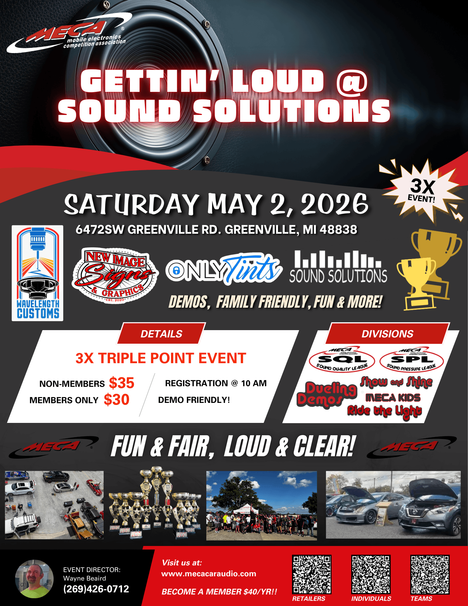 Gettin' Loud @ Sound Solutions Flyer