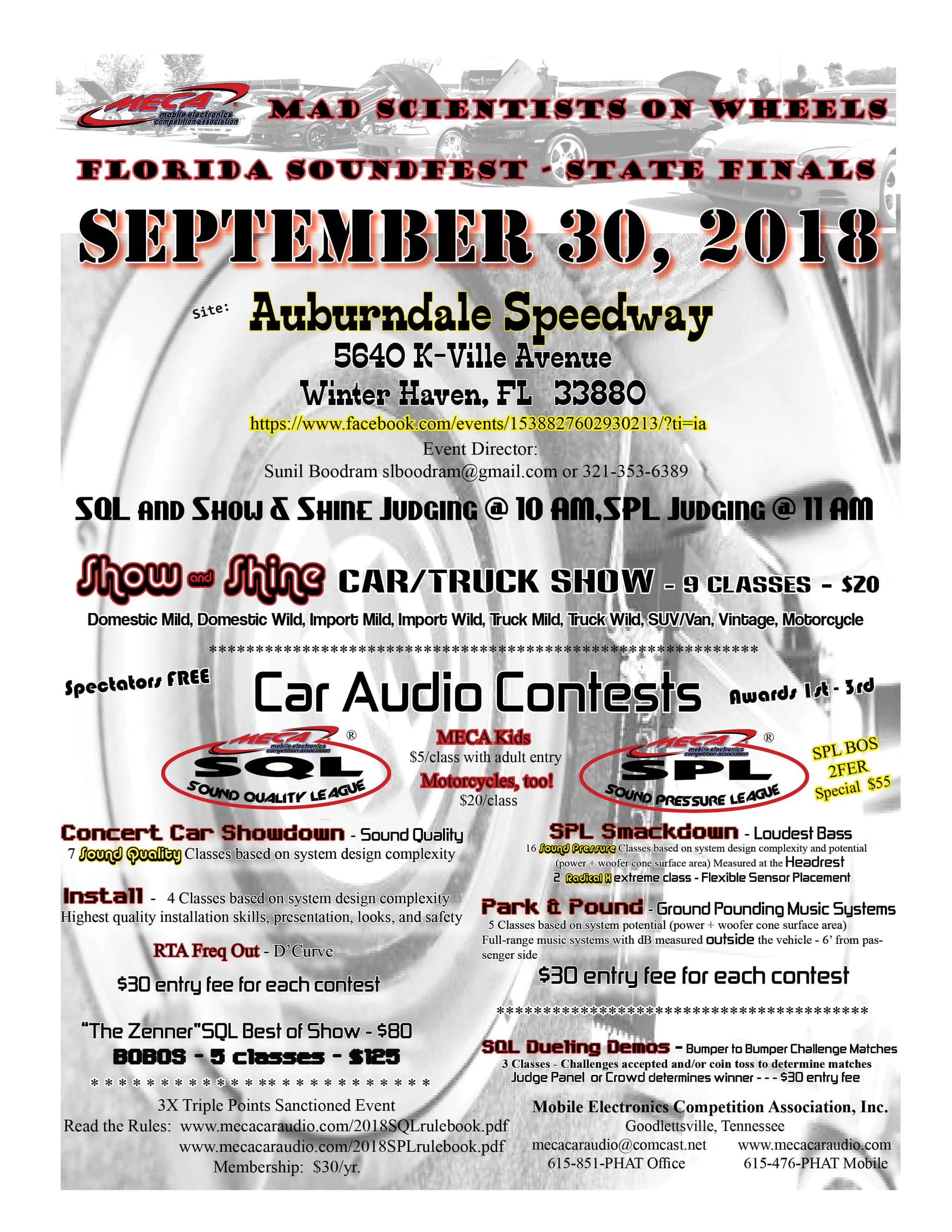 Florida Soundfest - State Finals Flyer