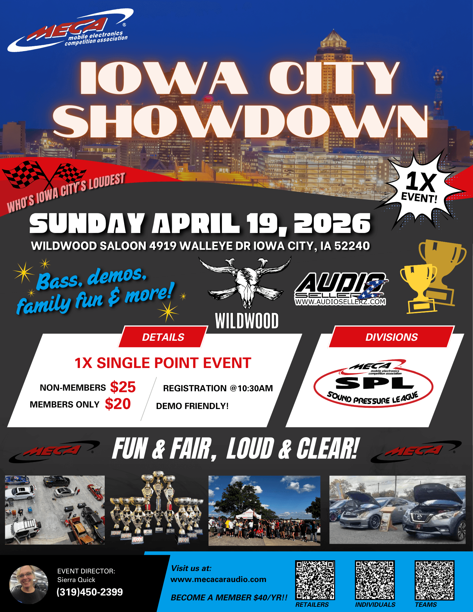 Iowa City Showdown Flyer