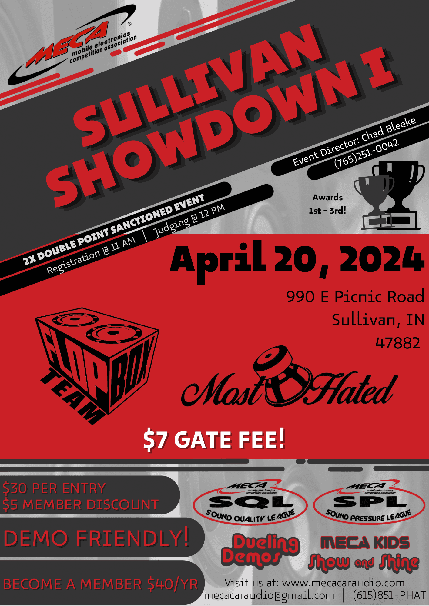 Sullivan Showdown I Flyer