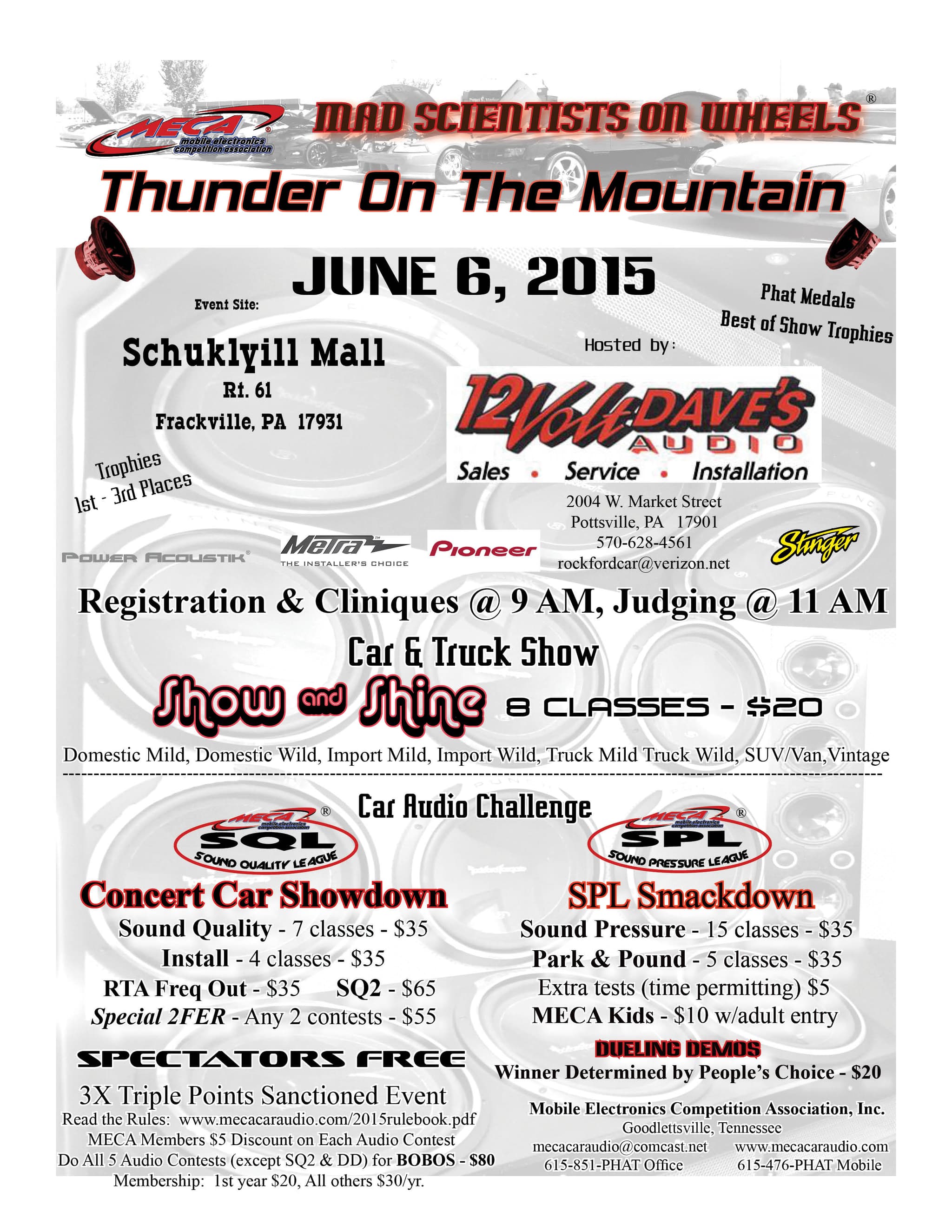 Thunder On the Mountain Flyer