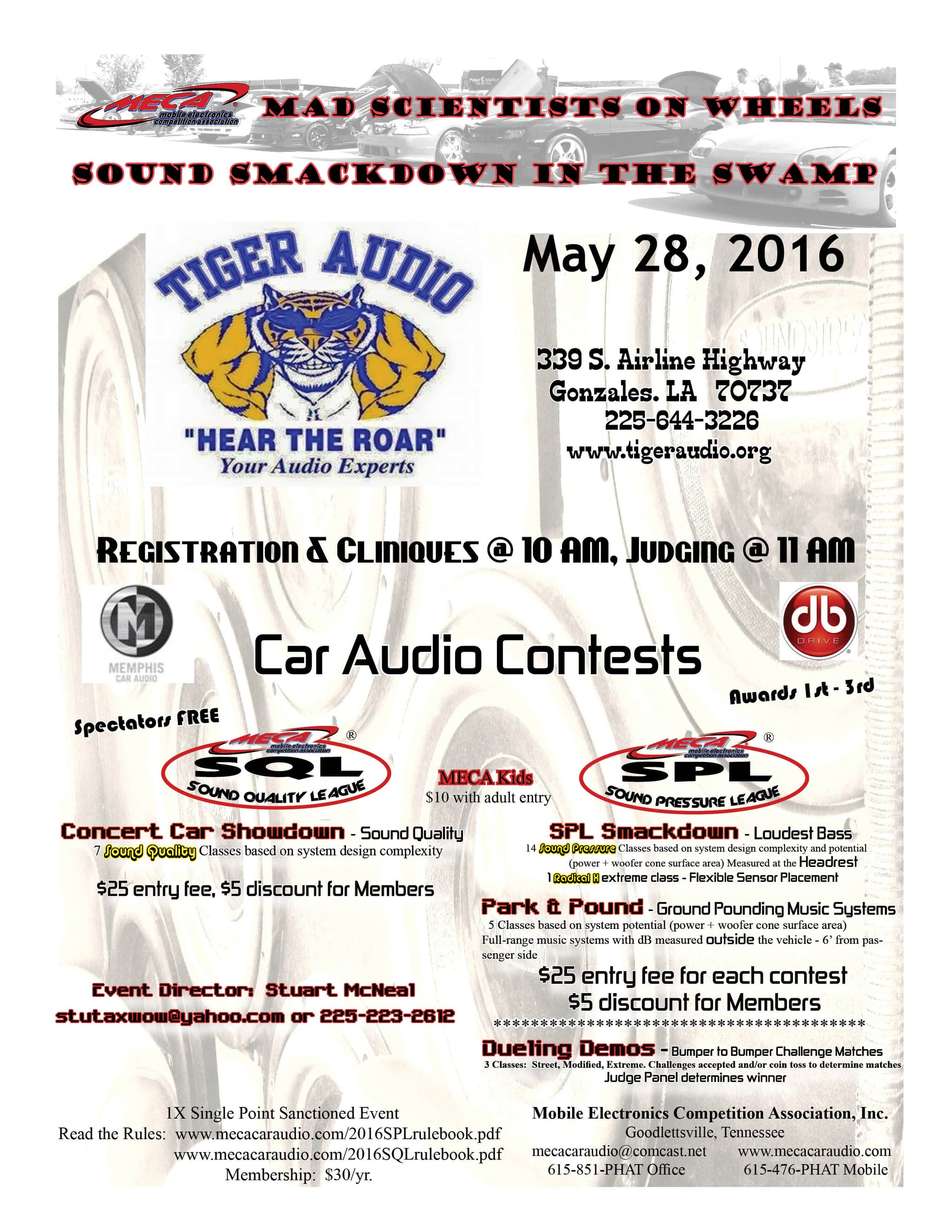 Sound Smackdown In The Swamp Flyer