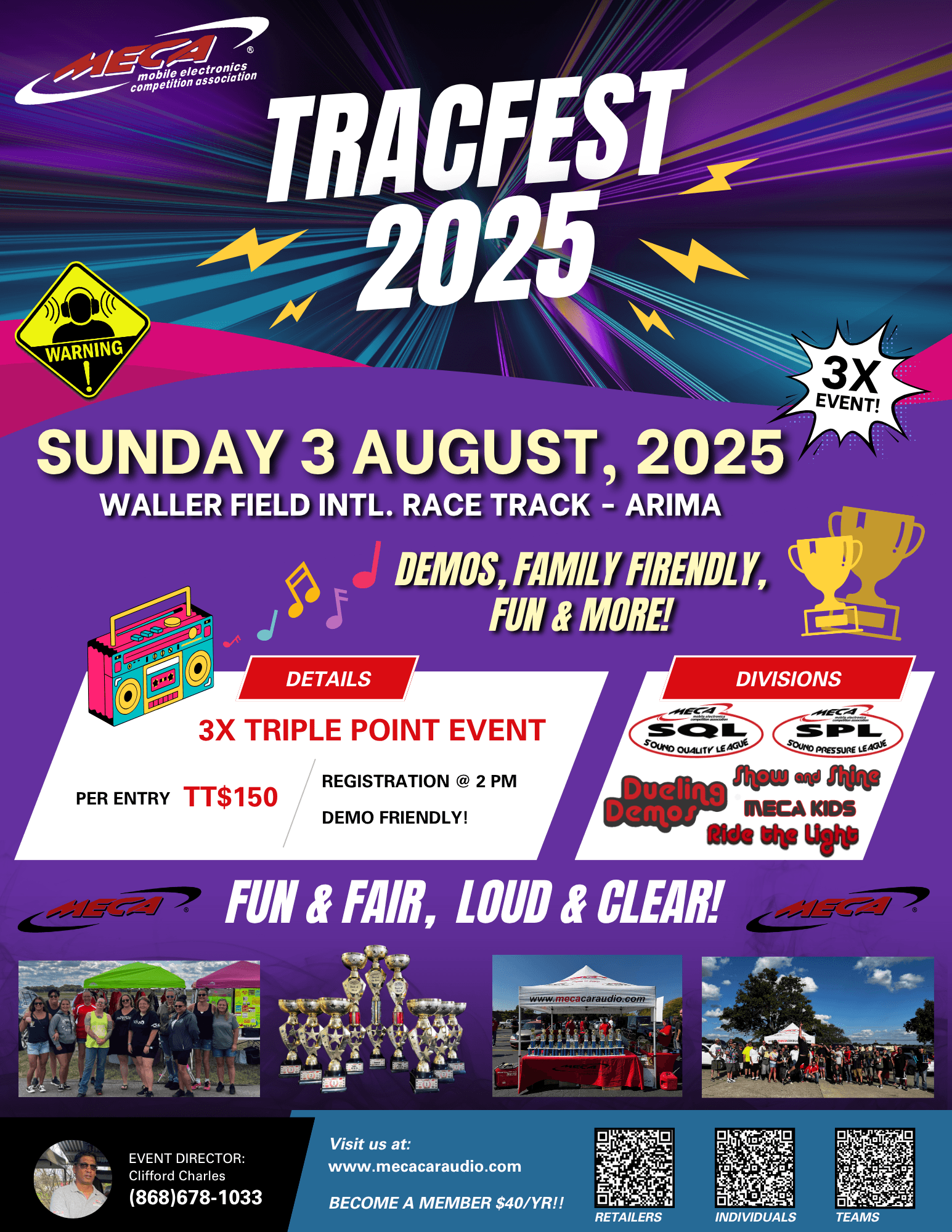 TRACFEST 2025 Flyer